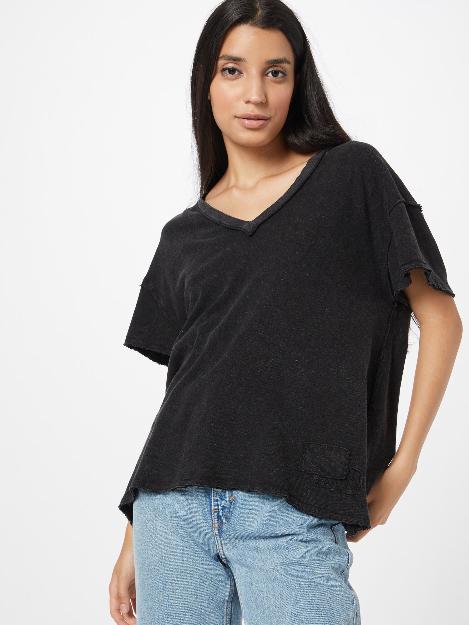 Free People Tricou 'JONI' negru amestecat - Pled.ro