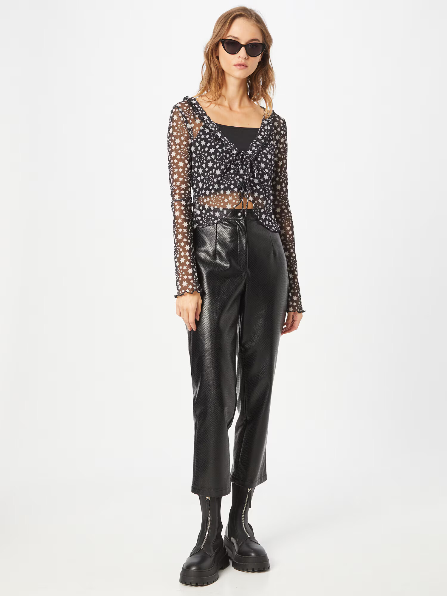 Free People Tricou 'MARNE' negru - Pled.ro