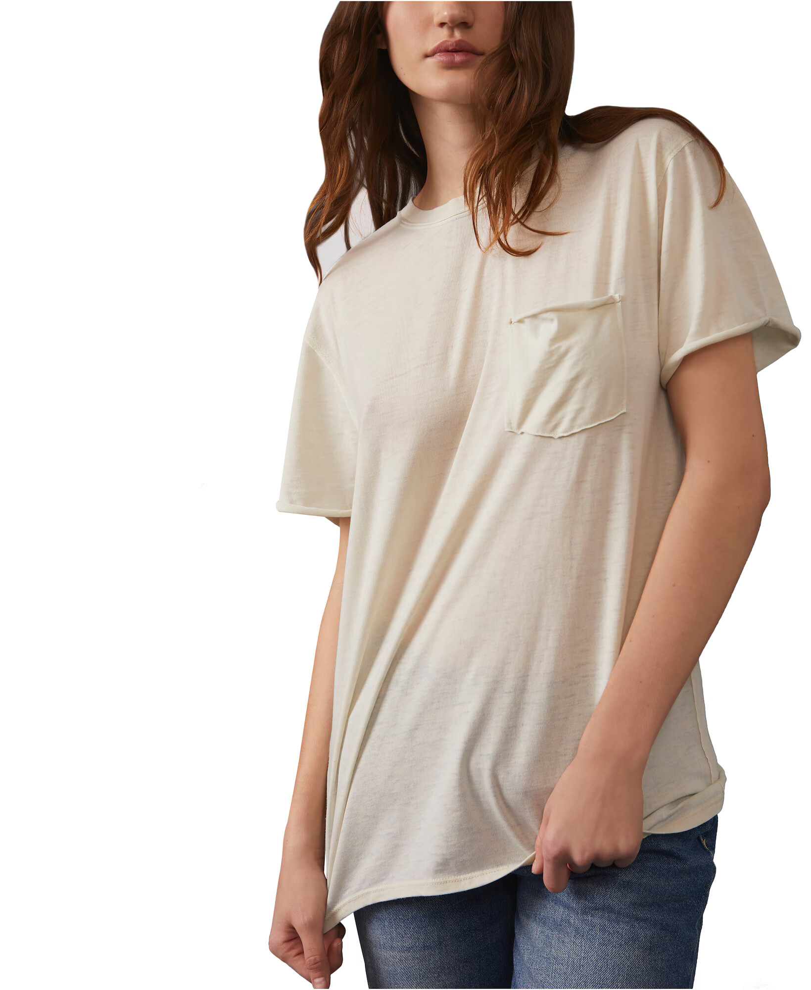 Free People Tricou 'Vella' bej - Pled.ro