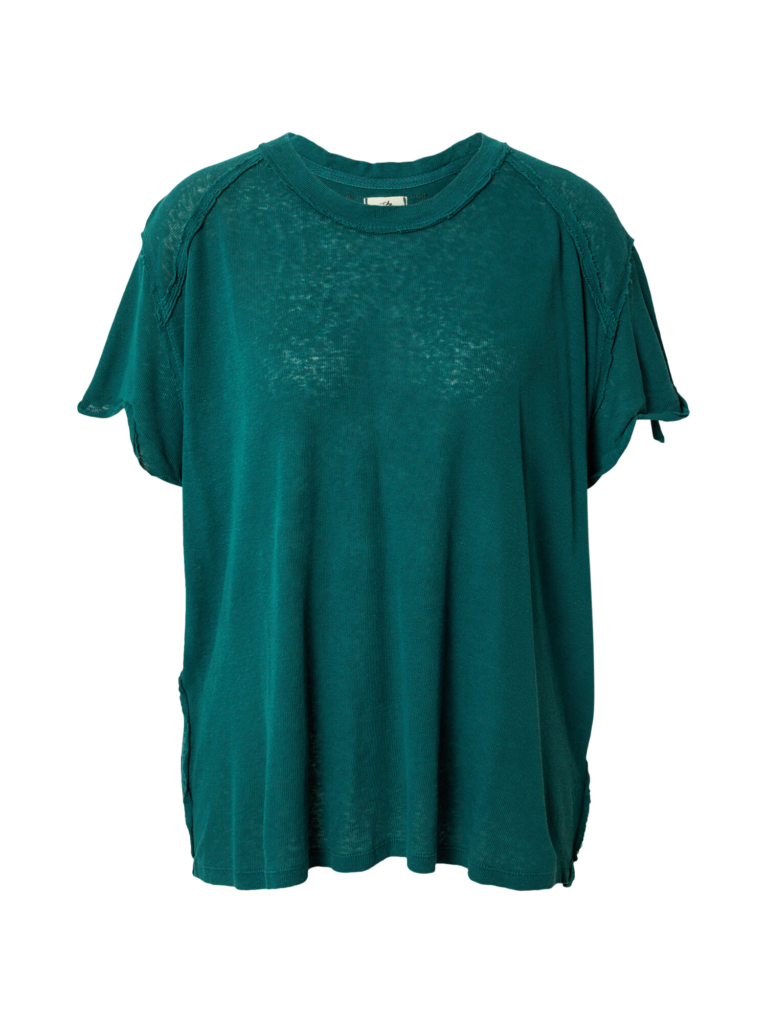 Free People Tricou verde smarald - Pled.ro