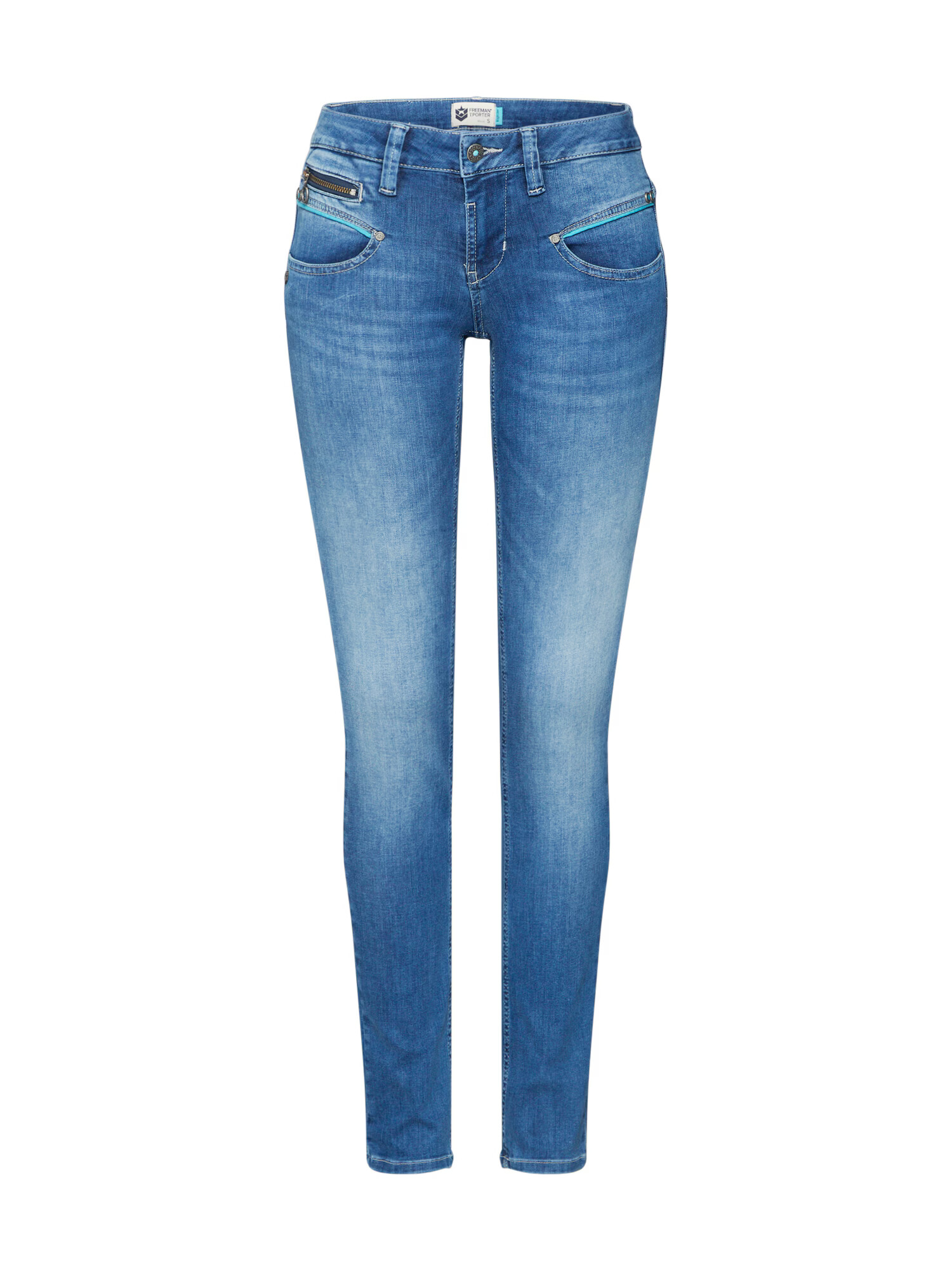 FREEMAN T. PORTER Jeans 'Alexa' albastru - Pled.ro