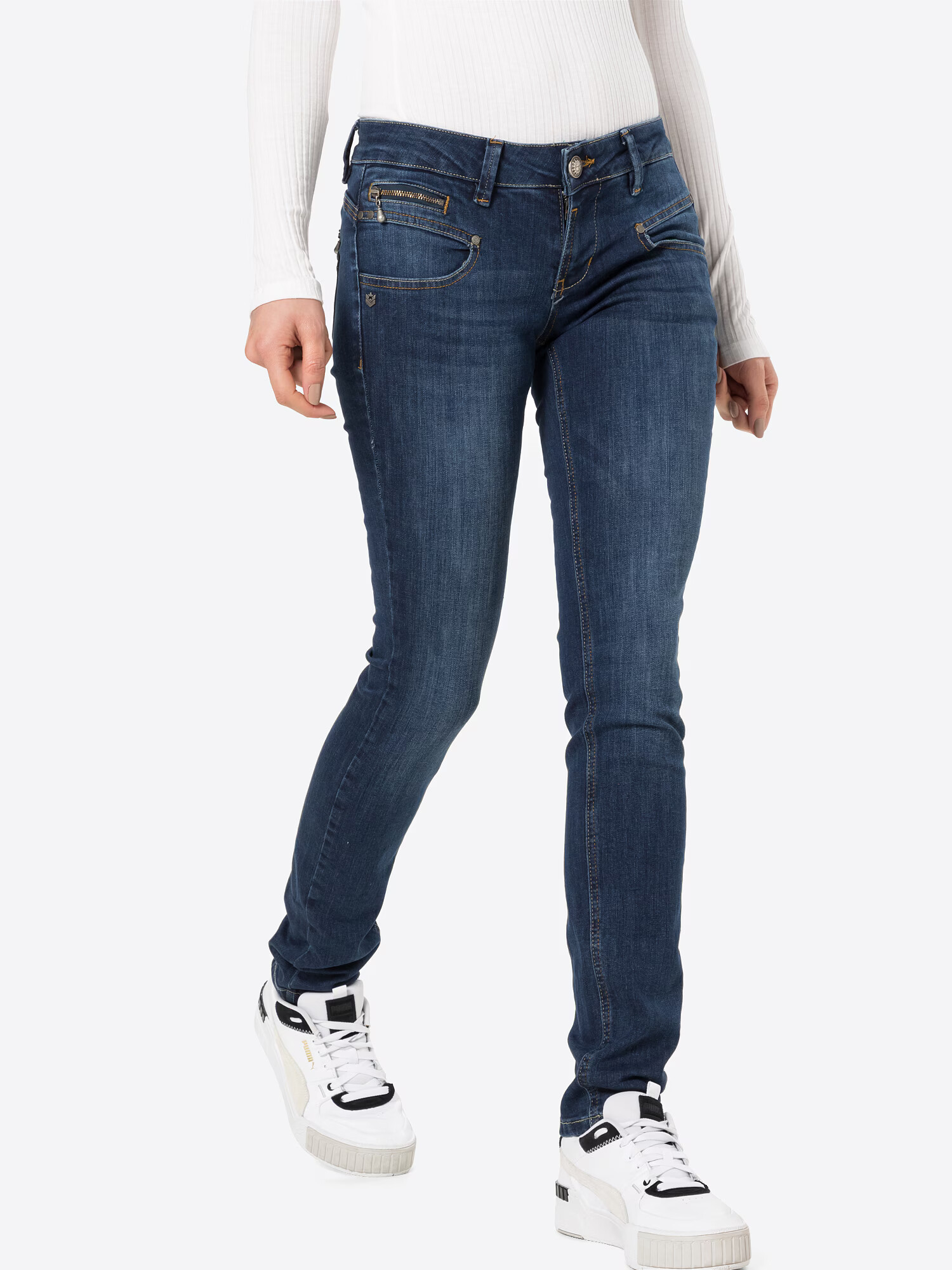 FREEMAN T. PORTER Jeans 'Alexa' albastru închis - Pled.ro