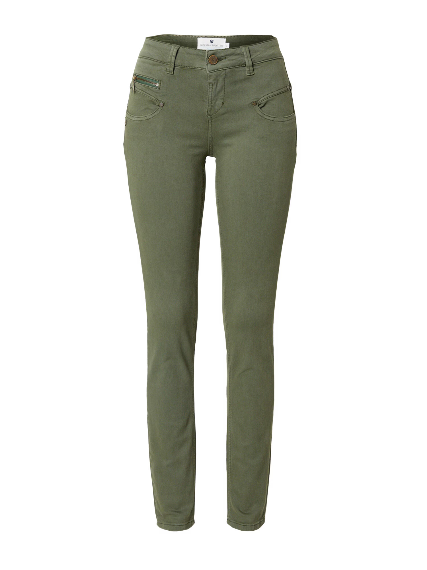 FREEMAN T. PORTER Pantaloni 'Alexa' oliv - Pled.ro