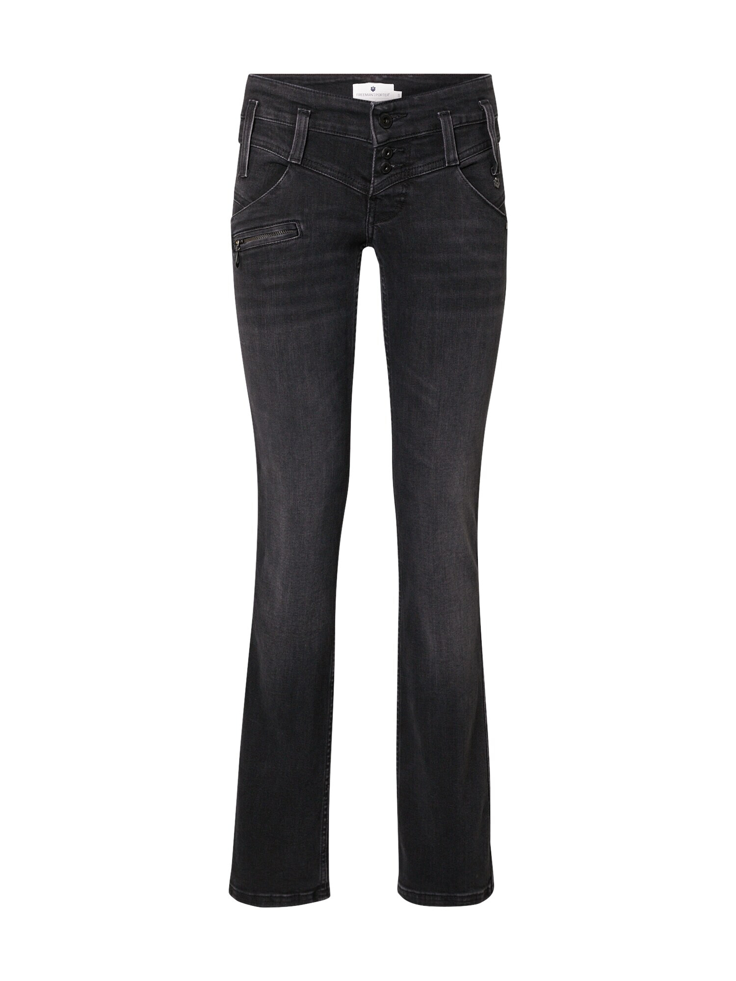 FREEMAN T. PORTER Jeans 'Amelie' negru denim - Pled.ro