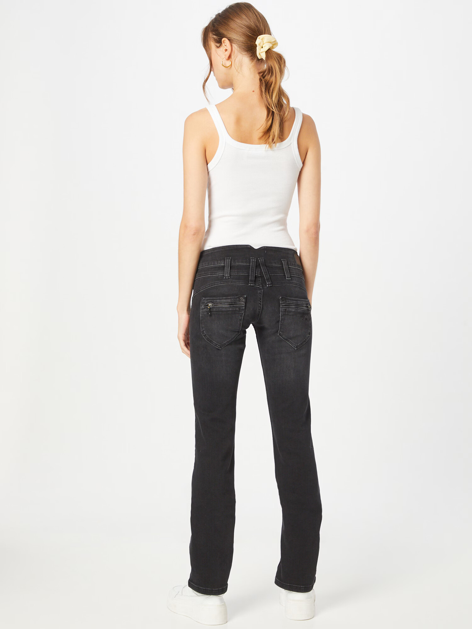 FREEMAN T. PORTER Jeans 'Amelie' negru denim - Pled.ro