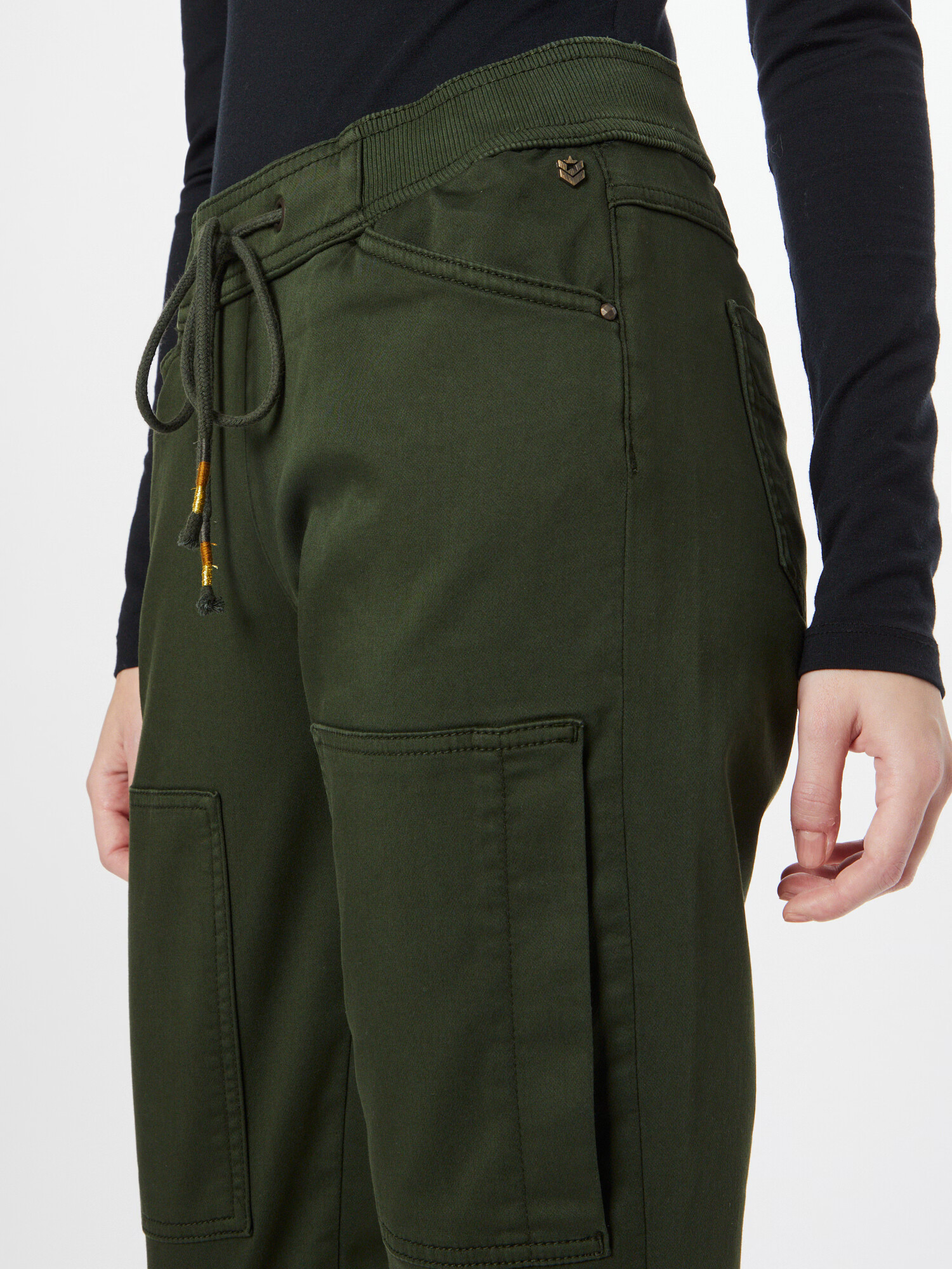 FREEMAN T. PORTER Pantaloni cu buzunare 'Celine' verde închis - Pled.ro