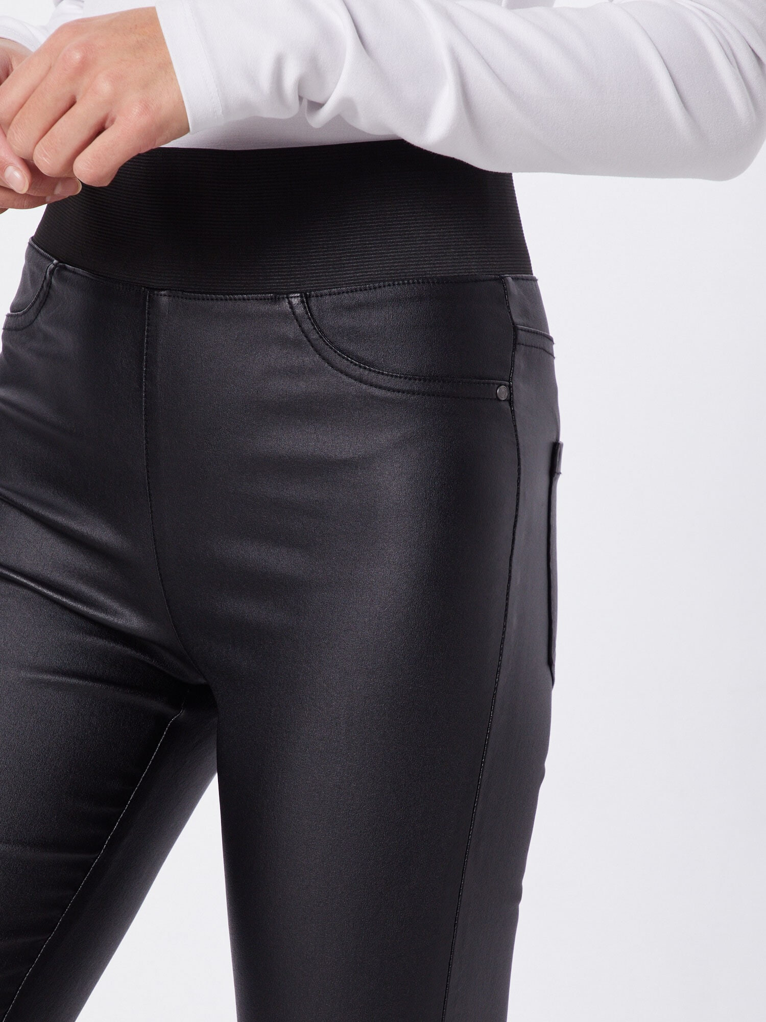 Freequent Leggings 'SHANTAL COOPER' negru - Pled.ro