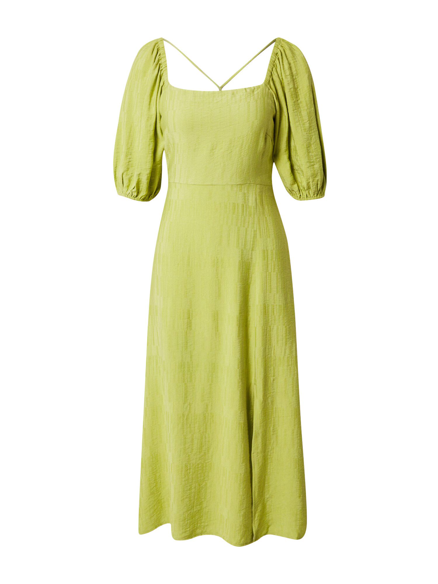 FRNCH PARIS Rochie 'CELINE' verde stuf - Pled.ro