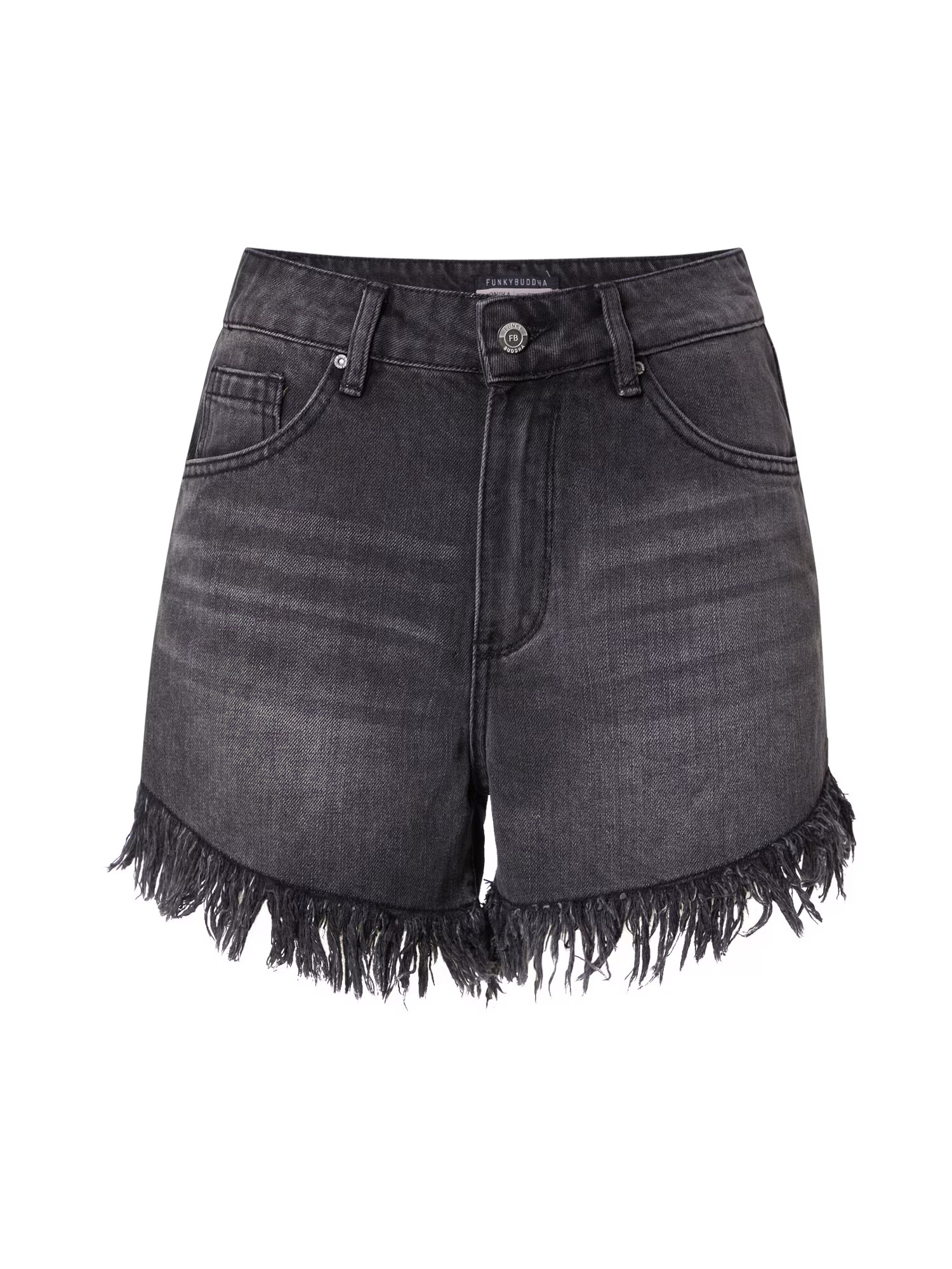 Funky Buddha Jeans negru denim - Pled.ro