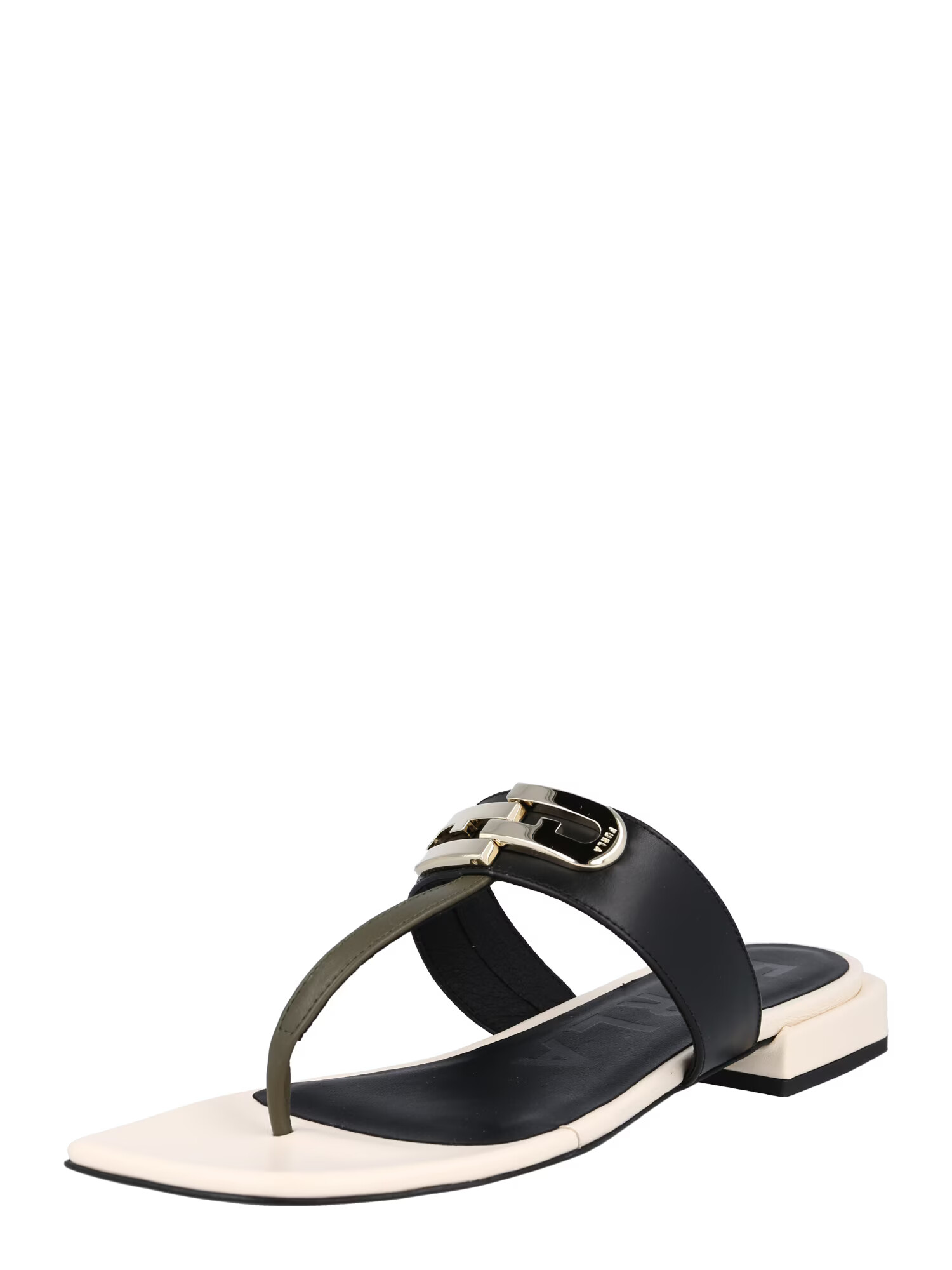 FURLA Flip-flops oliv / negru - Pled.ro