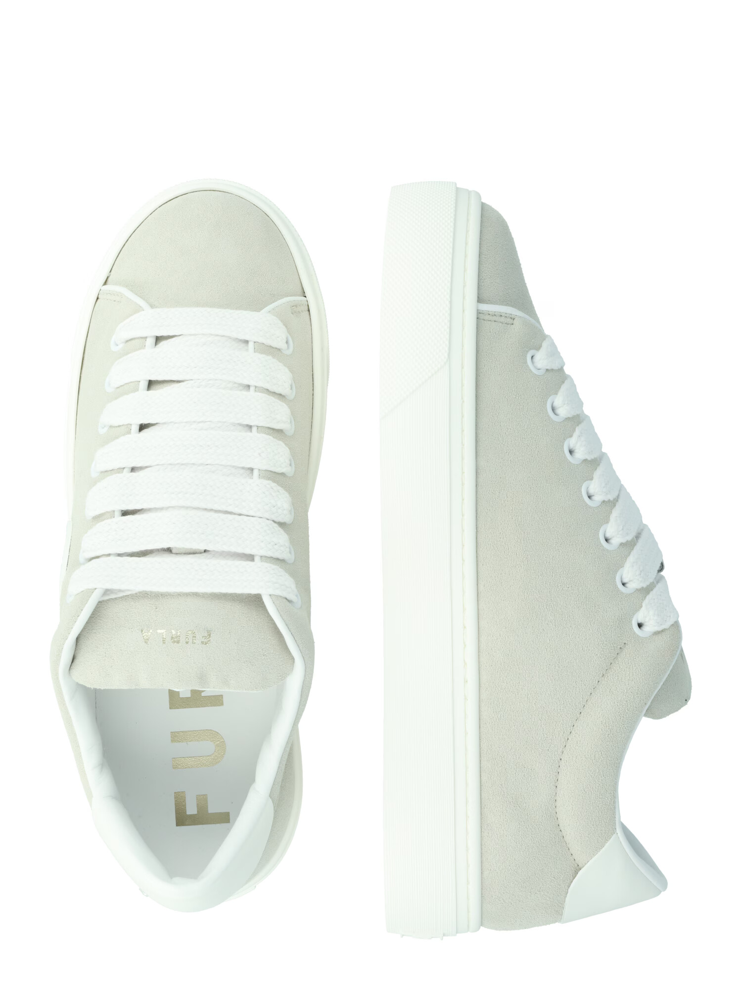 FURLA Sneaker low gri deschis / alb - Pled.ro