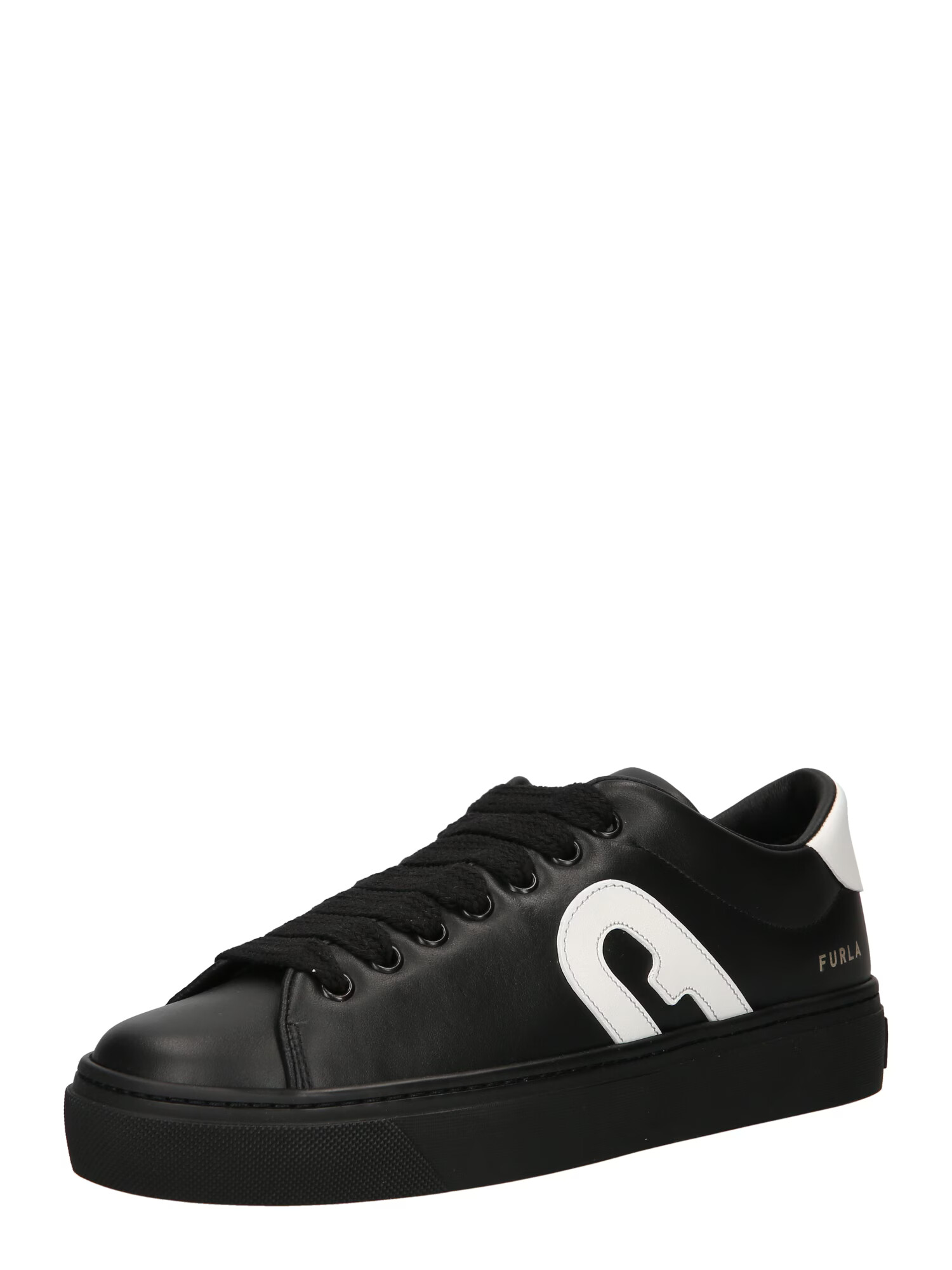 FURLA Sneaker low 'JOY' negru / alb - Pled.ro