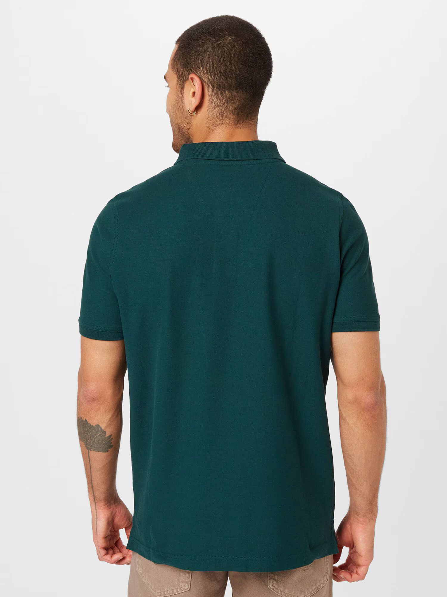 FYNCH-HATTON Tricou verde închis - Pled.ro