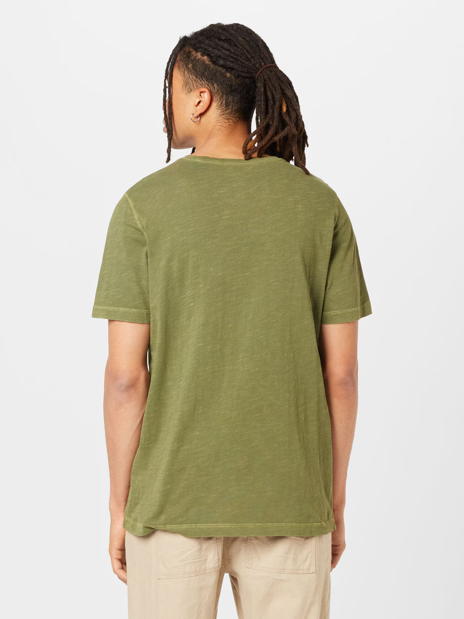 FYNCH-HATTON Tricou verde / oliv - Pled.ro