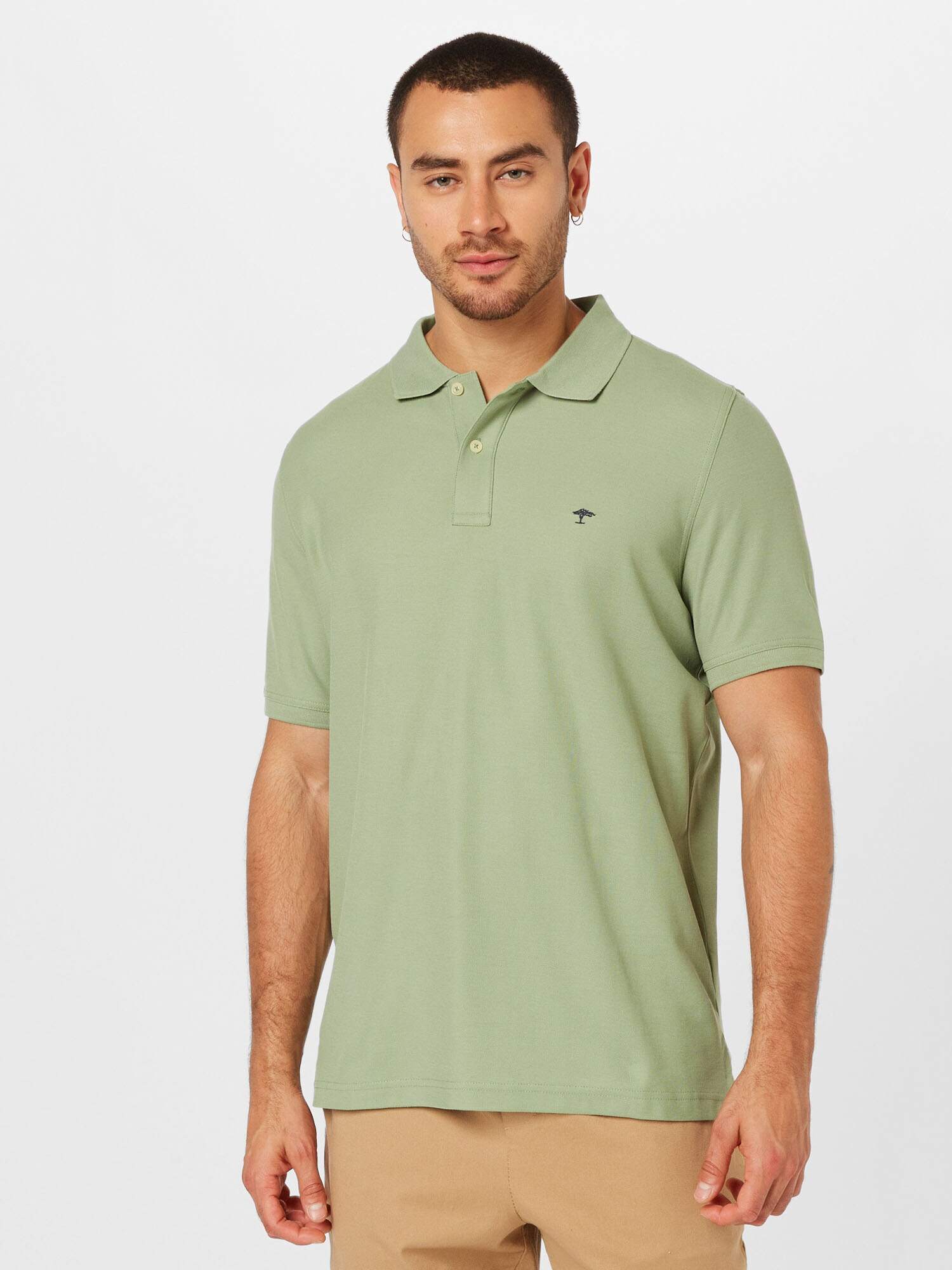 FYNCH-HATTON Tricou verde pastel - Pled.ro