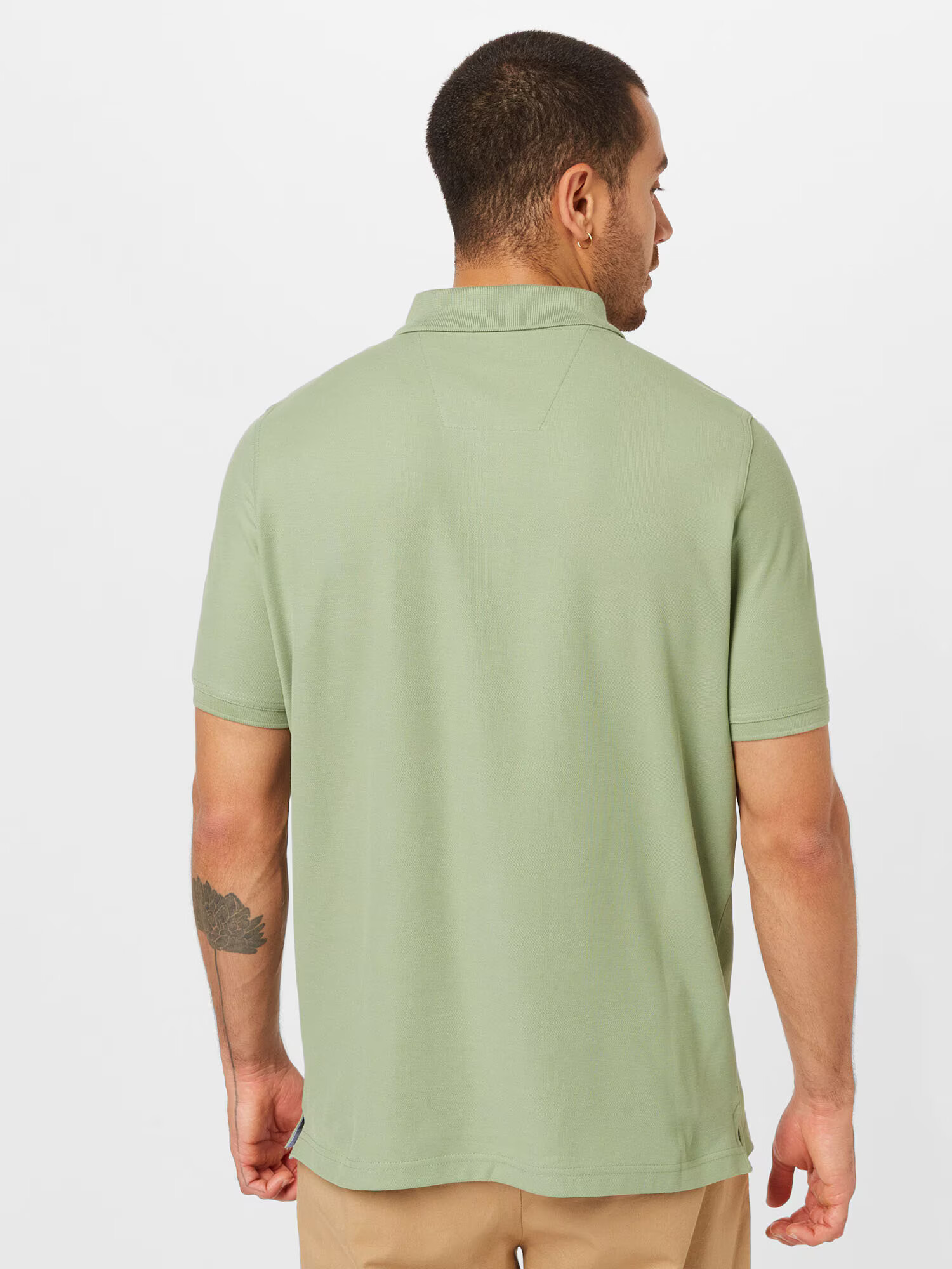 FYNCH-HATTON Tricou verde pastel - Pled.ro