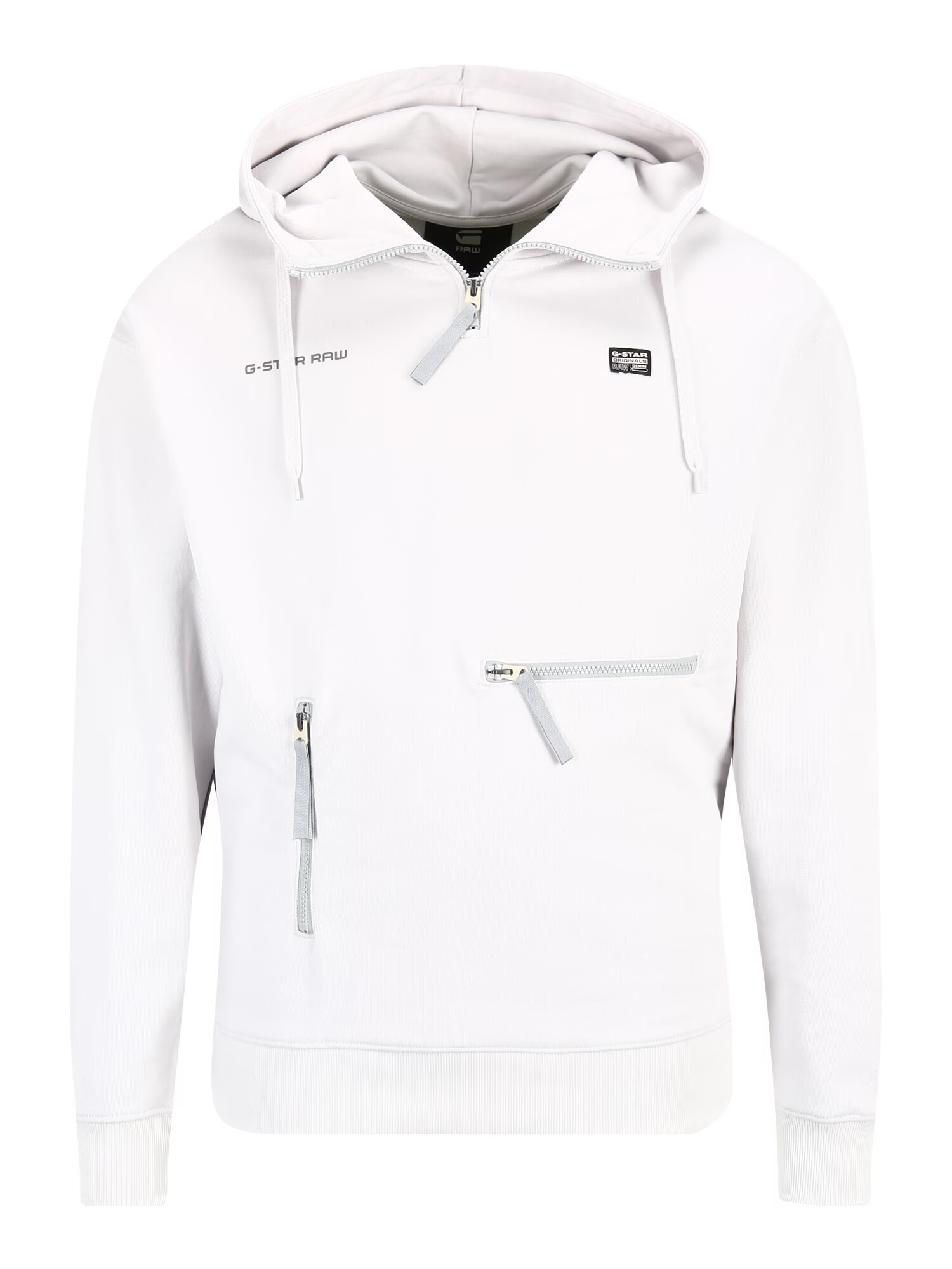 G-Star RAW Bluză de molton gri argintiu / gri deschis / gri închis - Pled.ro