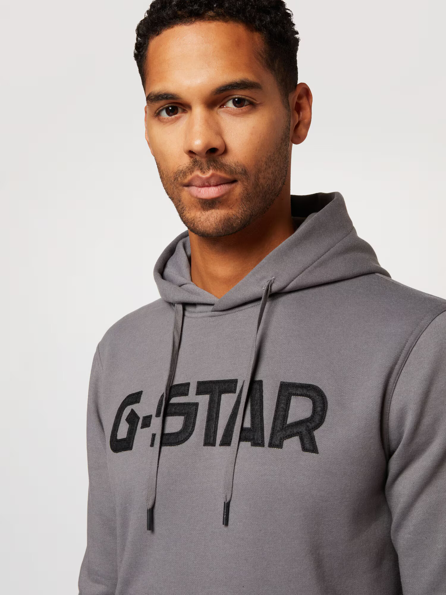 G-Star RAW Bluză de molton gri / negru - Pled.ro