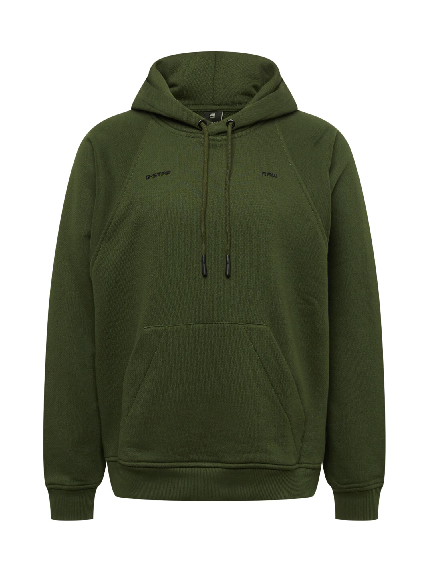 G-Star RAW Bluză de molton verde închis / negru / alb - Pled.ro