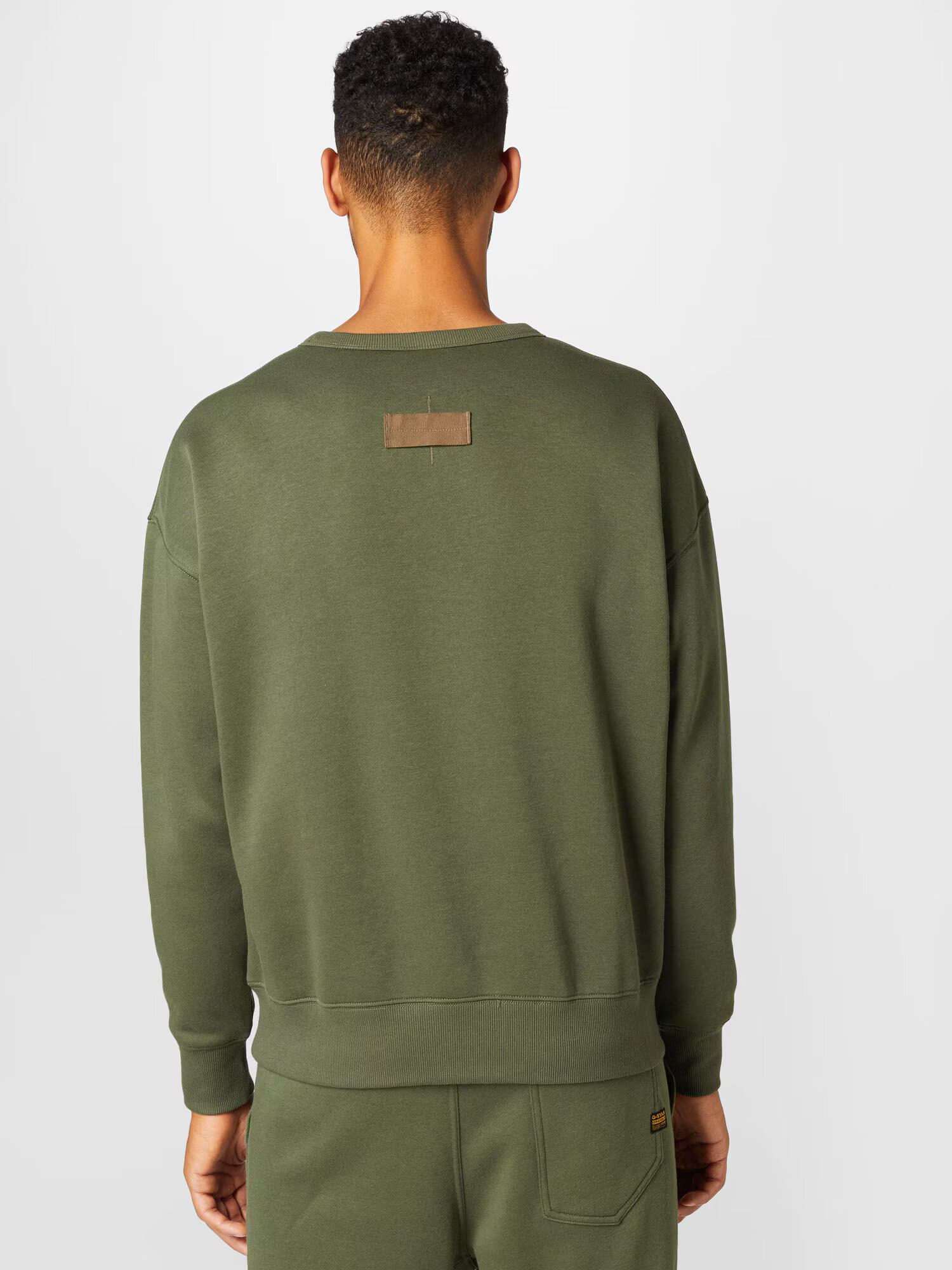 G-Star RAW Bluză de molton verde pin - Pled.ro