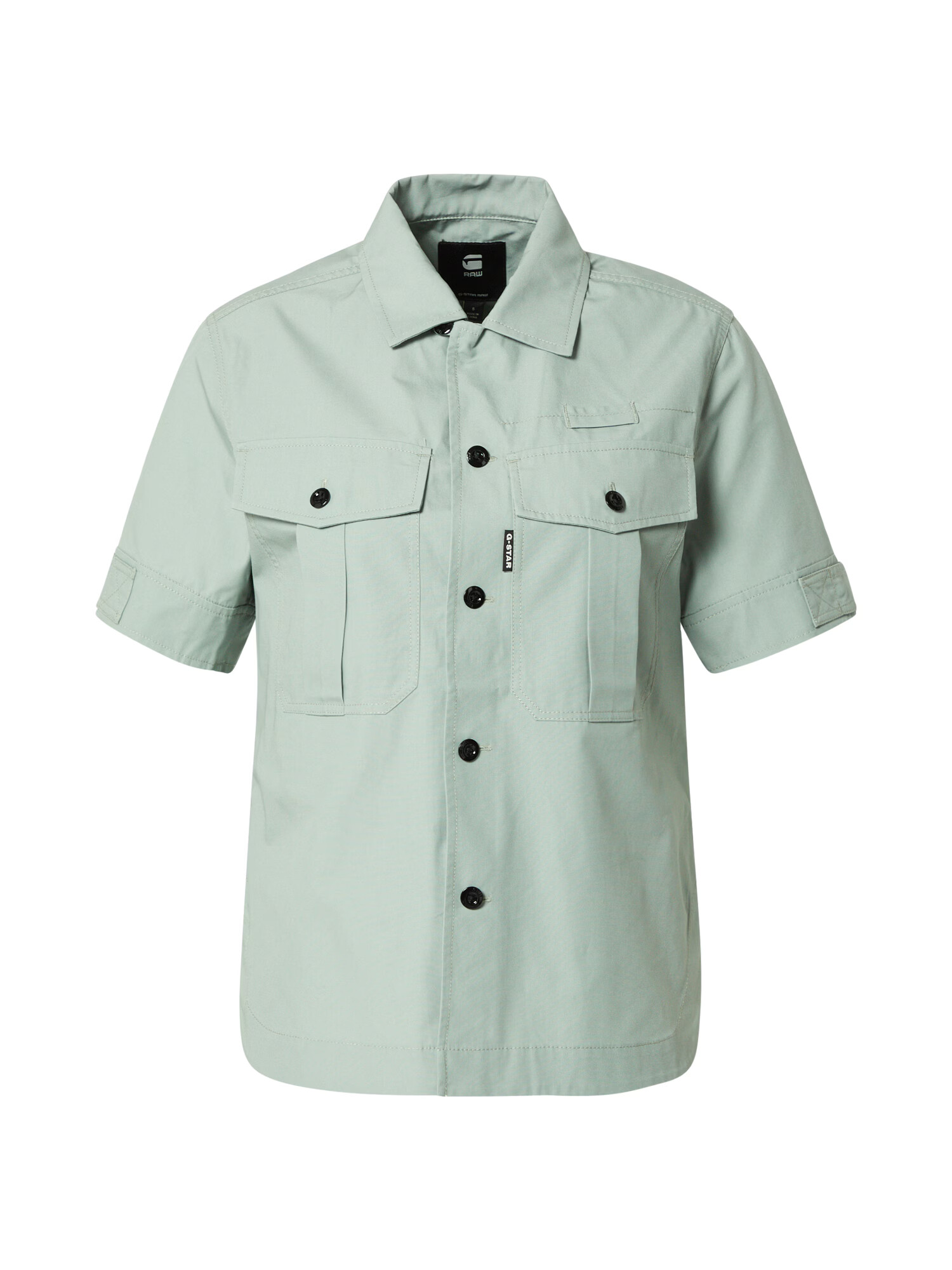 G-Star RAW Bluză 'Officer' verde pastel - Pled.ro