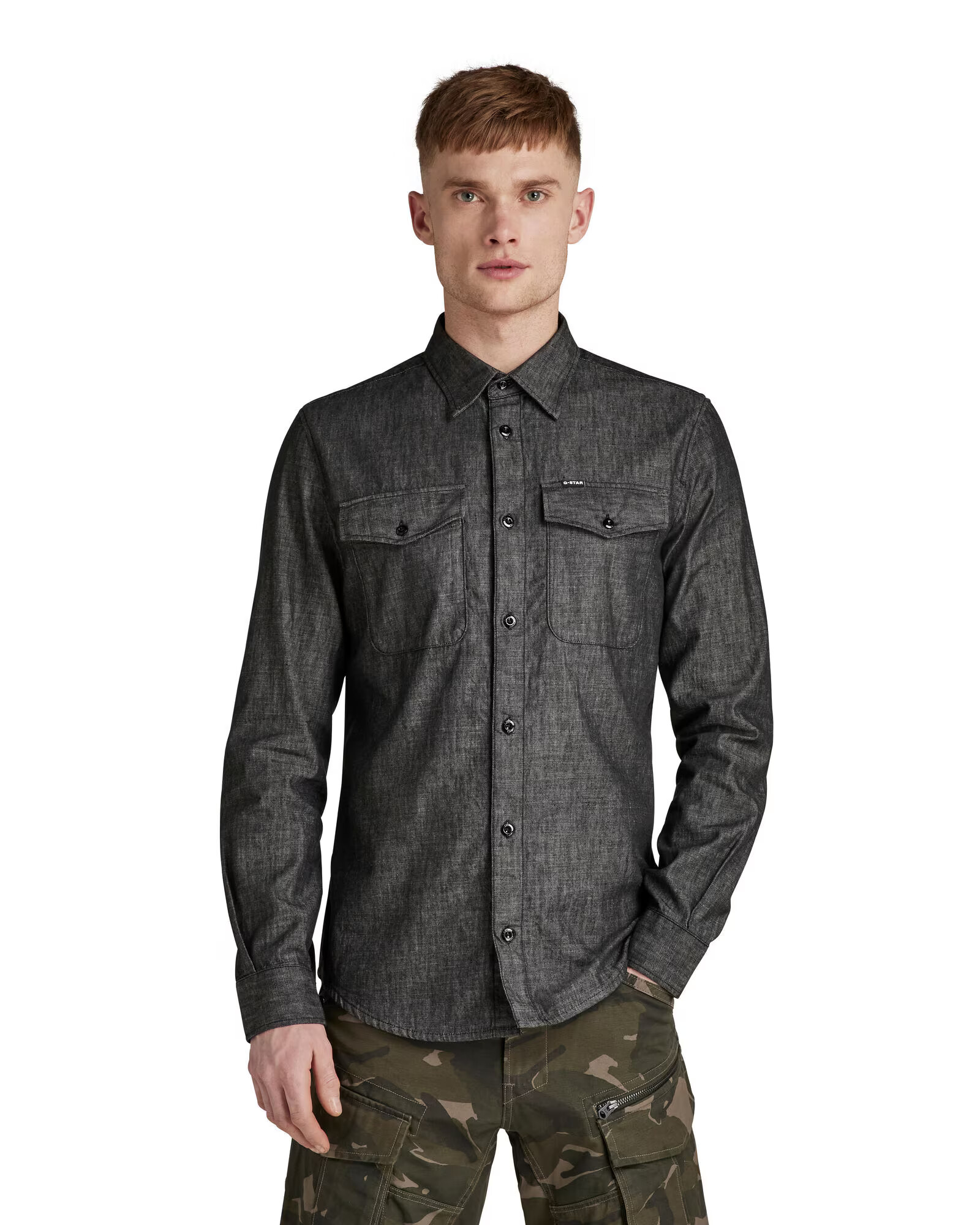 G-Star RAW Cămașă negru - Pled.ro