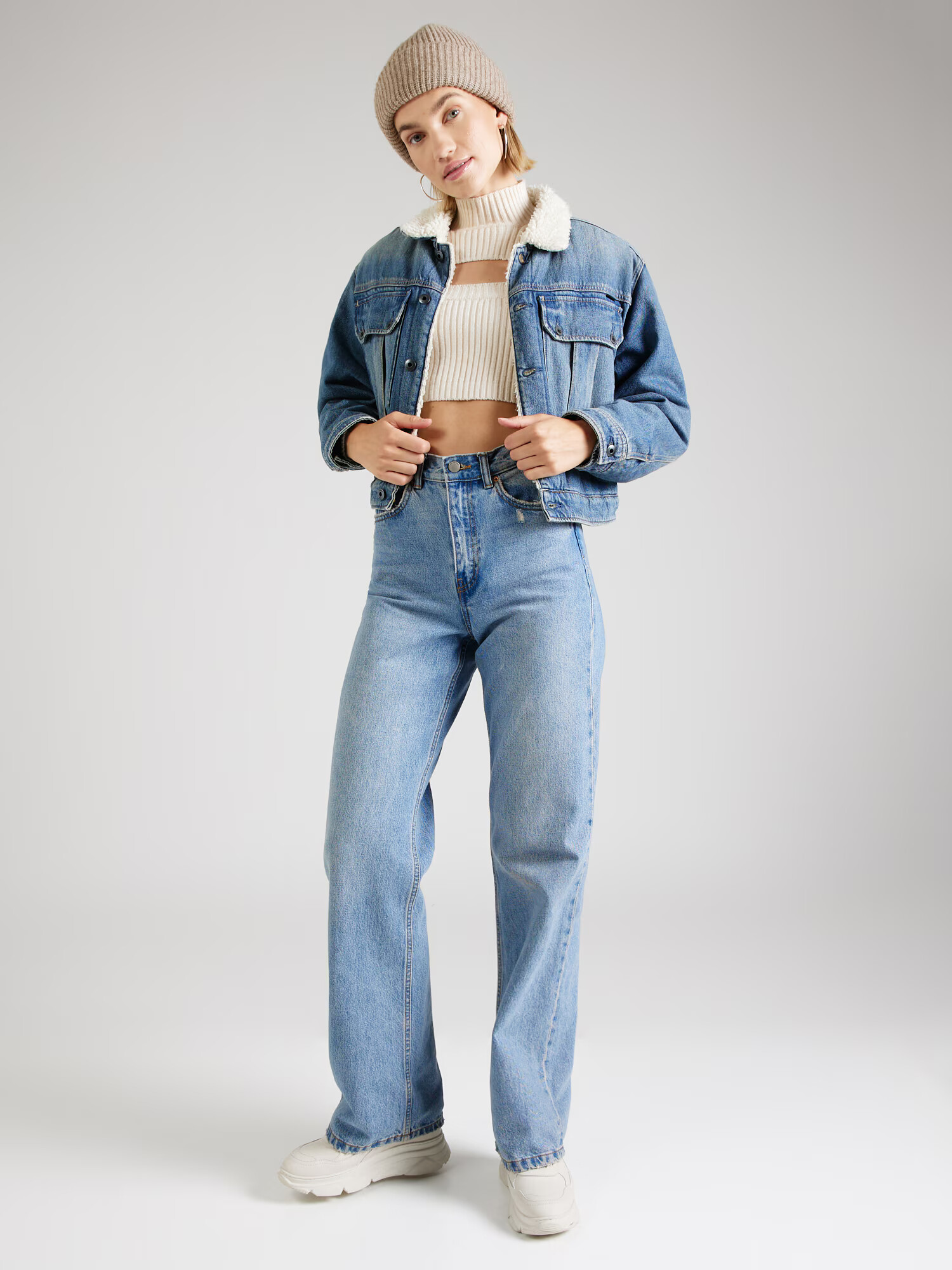 G-Star RAW Geacă de primăvară-toamnă albastru denim - Pled.ro