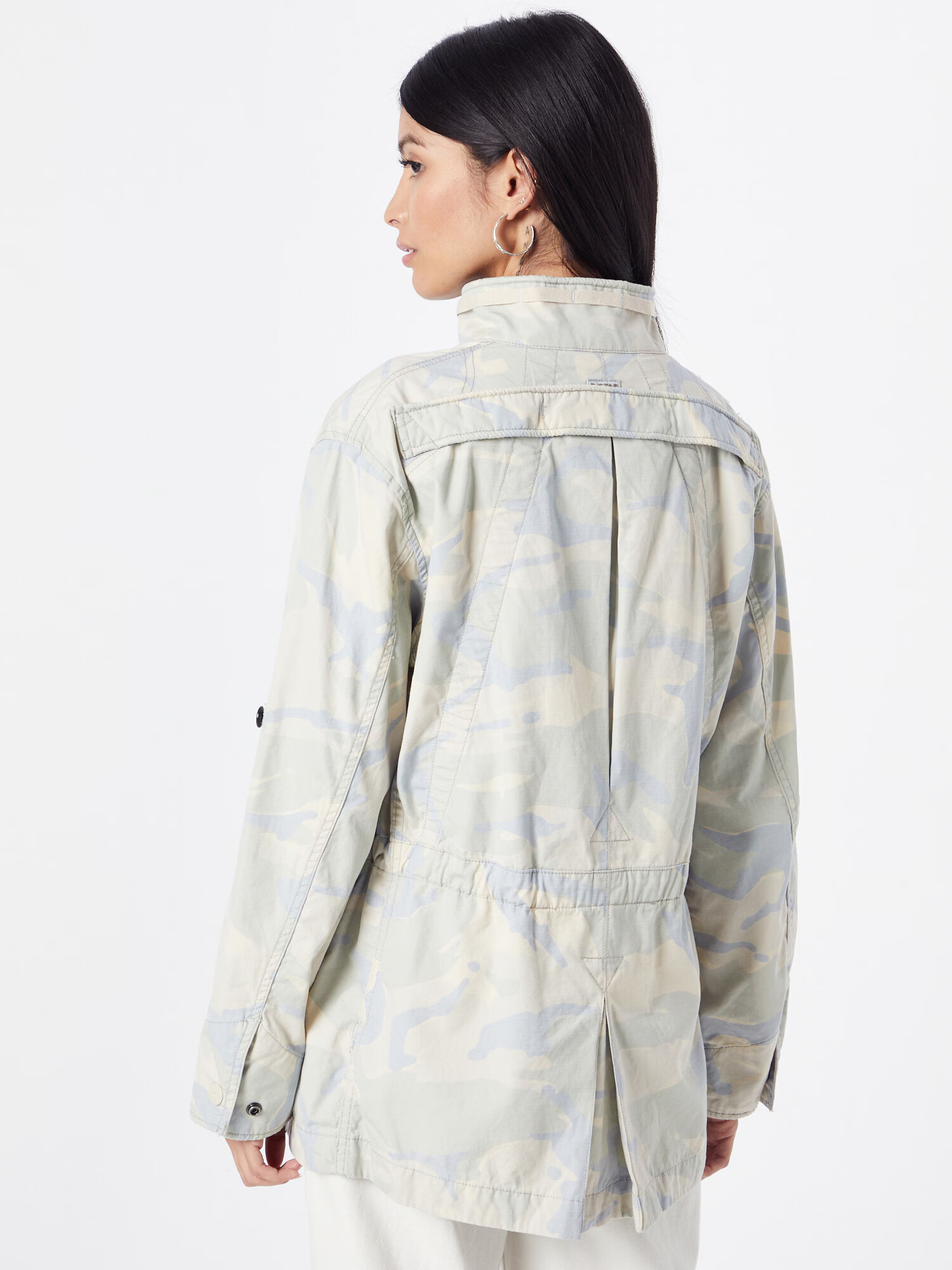 G-Star RAW Geacă de primăvară-toamnă albastru pastel / albastru deschis / alb coajă de ou - Pled.ro