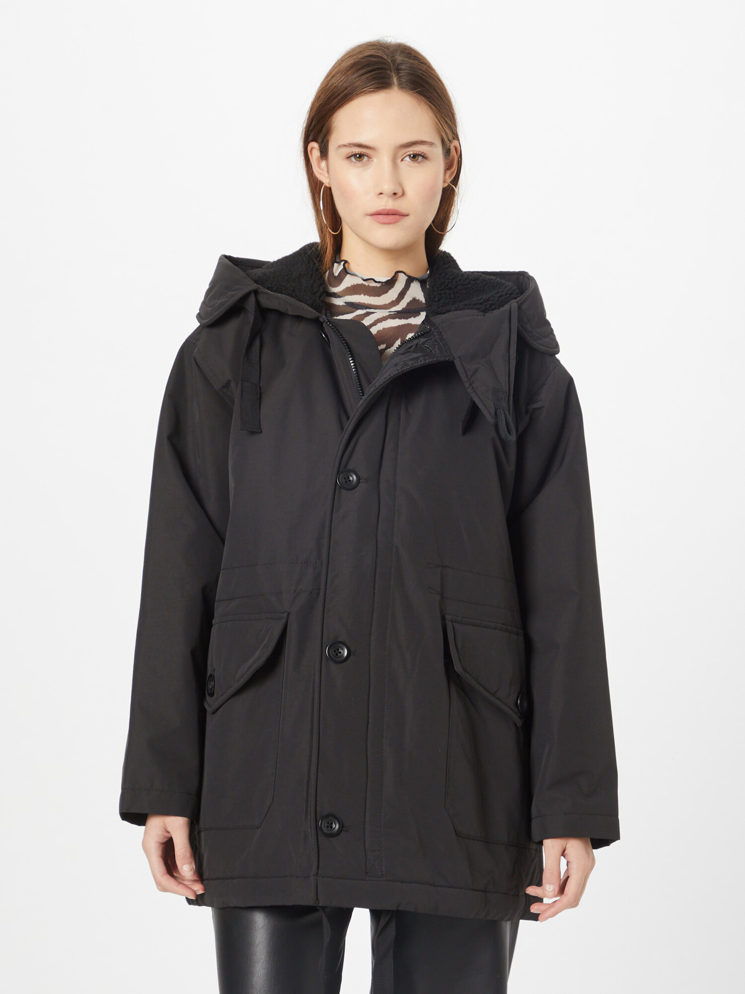 G-Star RAW Parka de primăvară-toamnă negru - Pled.ro