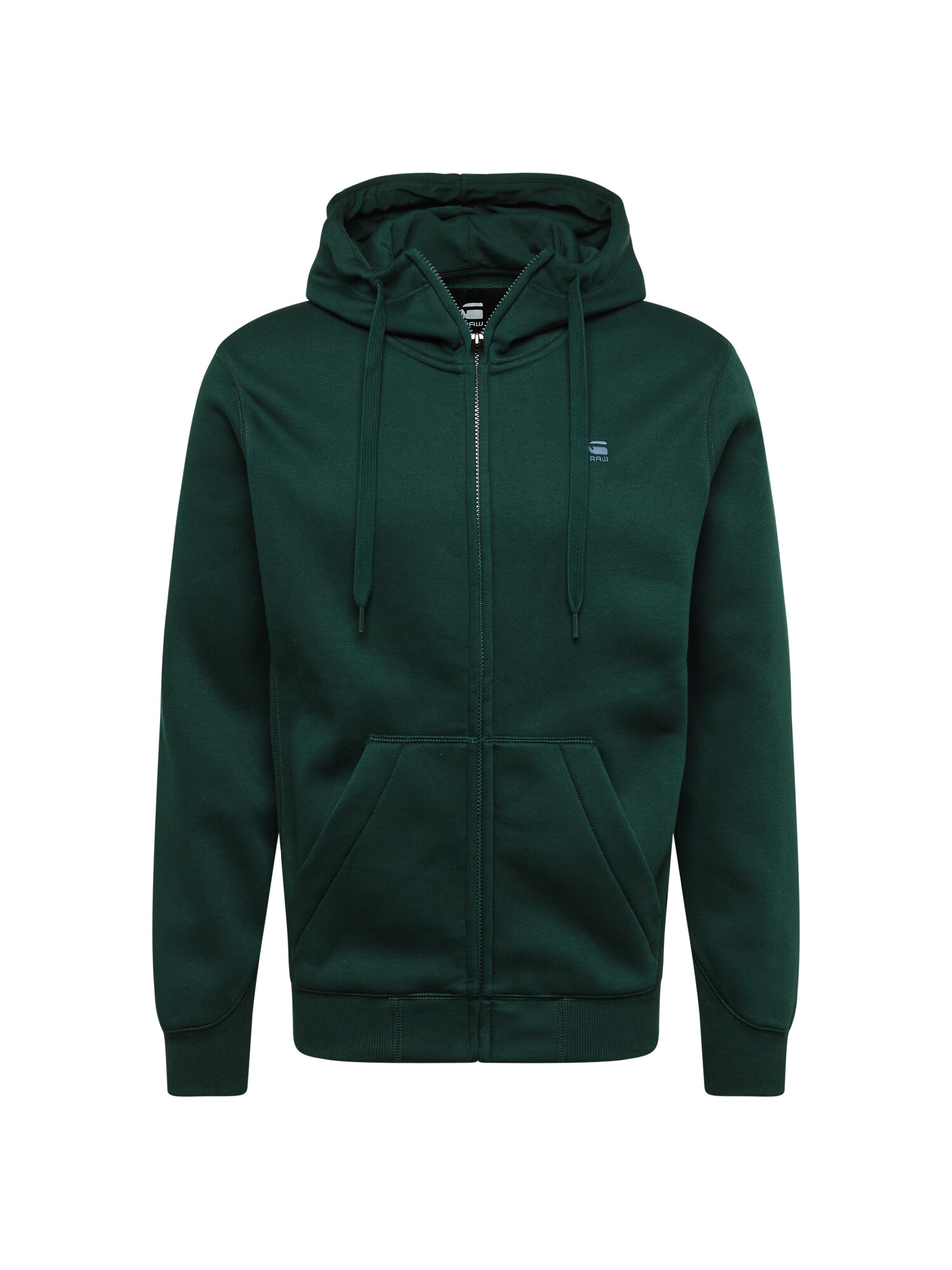 G-Star RAW Hanorac 'Premium Core' albastru deschis / verde închis - Pled.ro