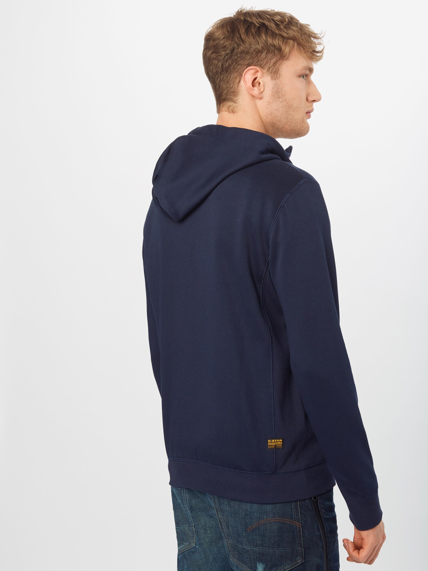 G-Star RAW Hanorac 'Premium Core' bleumarin - Pled.ro