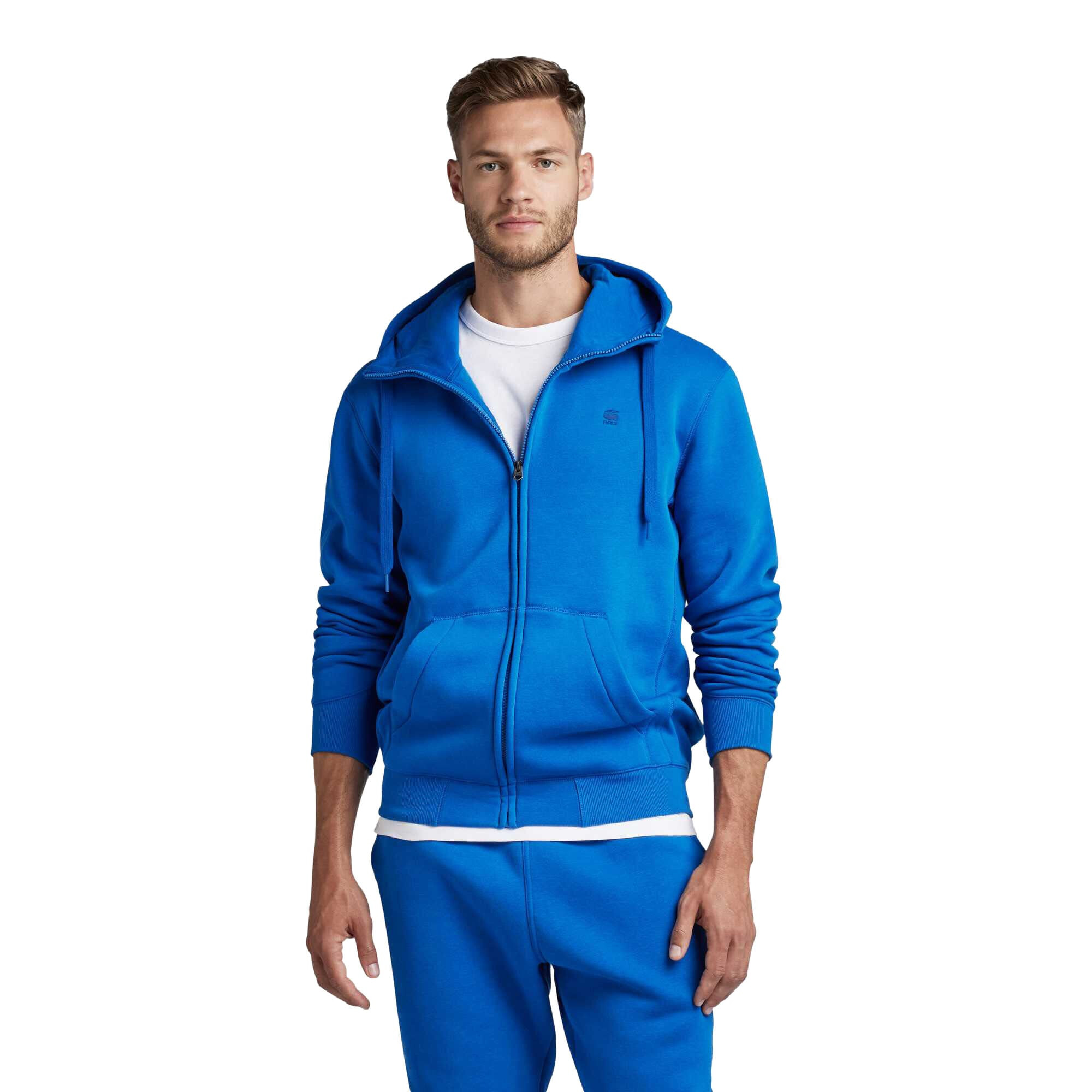 G-Star RAW Hanorac 'Premium Core' albastru - Pled.ro