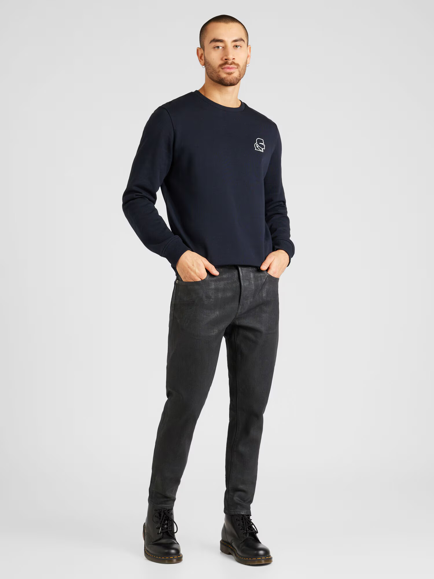 G-Star RAW Jeans '3301' gri închis - Pled.ro