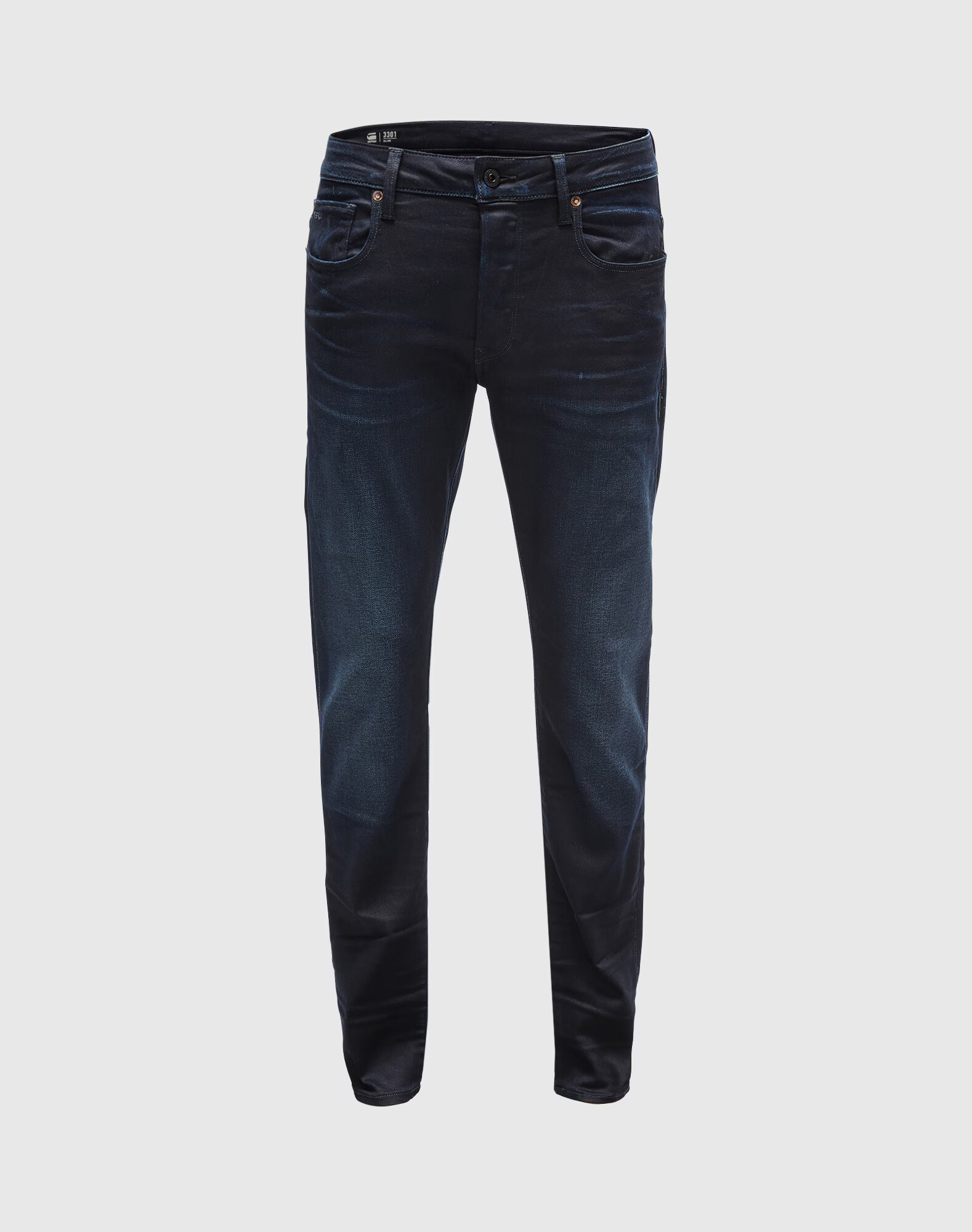 G-Star RAW Jeans '3301 Slim' albastru închis - Pled.ro