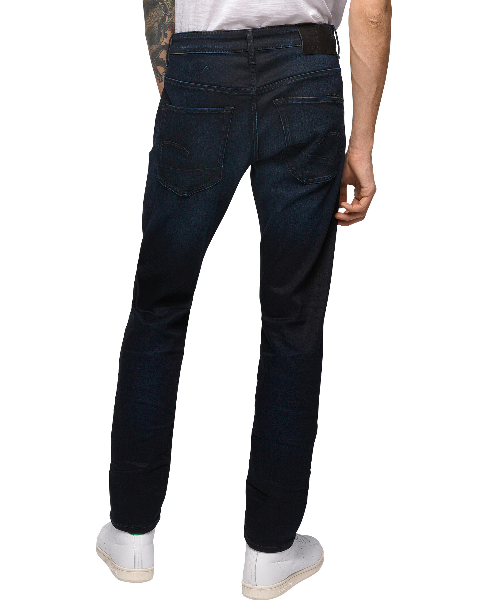 G-Star RAW Jeans '3301 Slim' albastru închis - Pled.ro