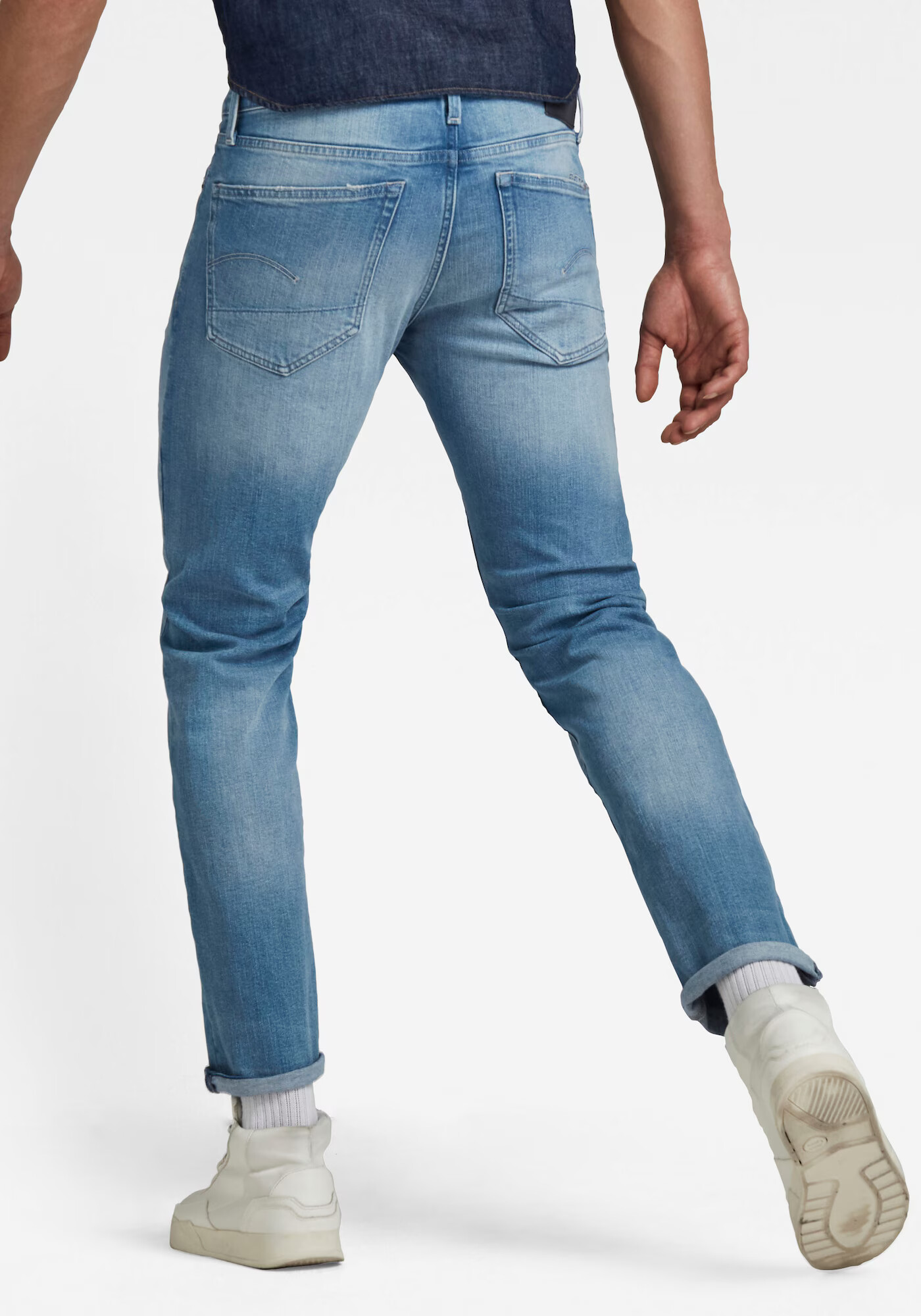 G-Star RAW Jeans albastru denim - Pled.ro