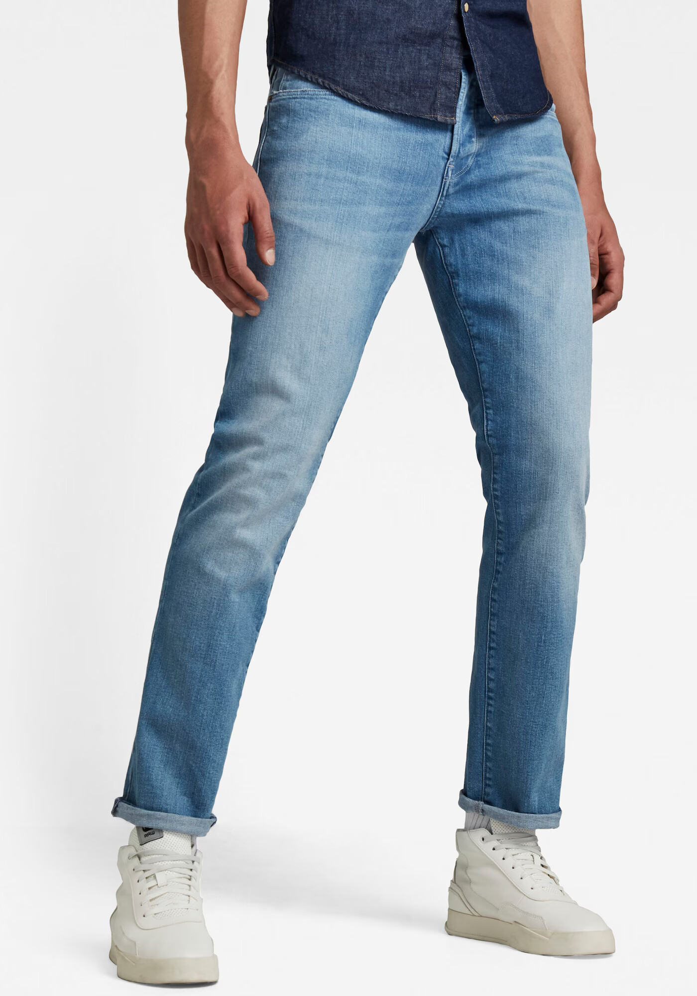 G-Star RAW Jeans albastru denim - Pled.ro