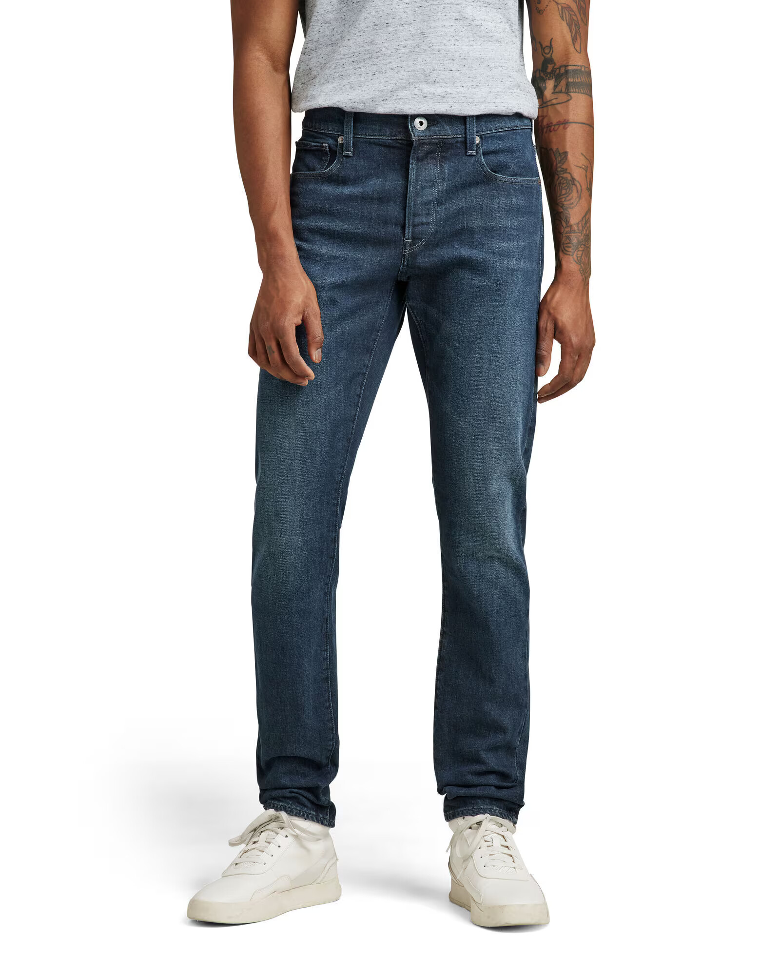 G-Star RAW Jeans albastru închis - Pled.ro