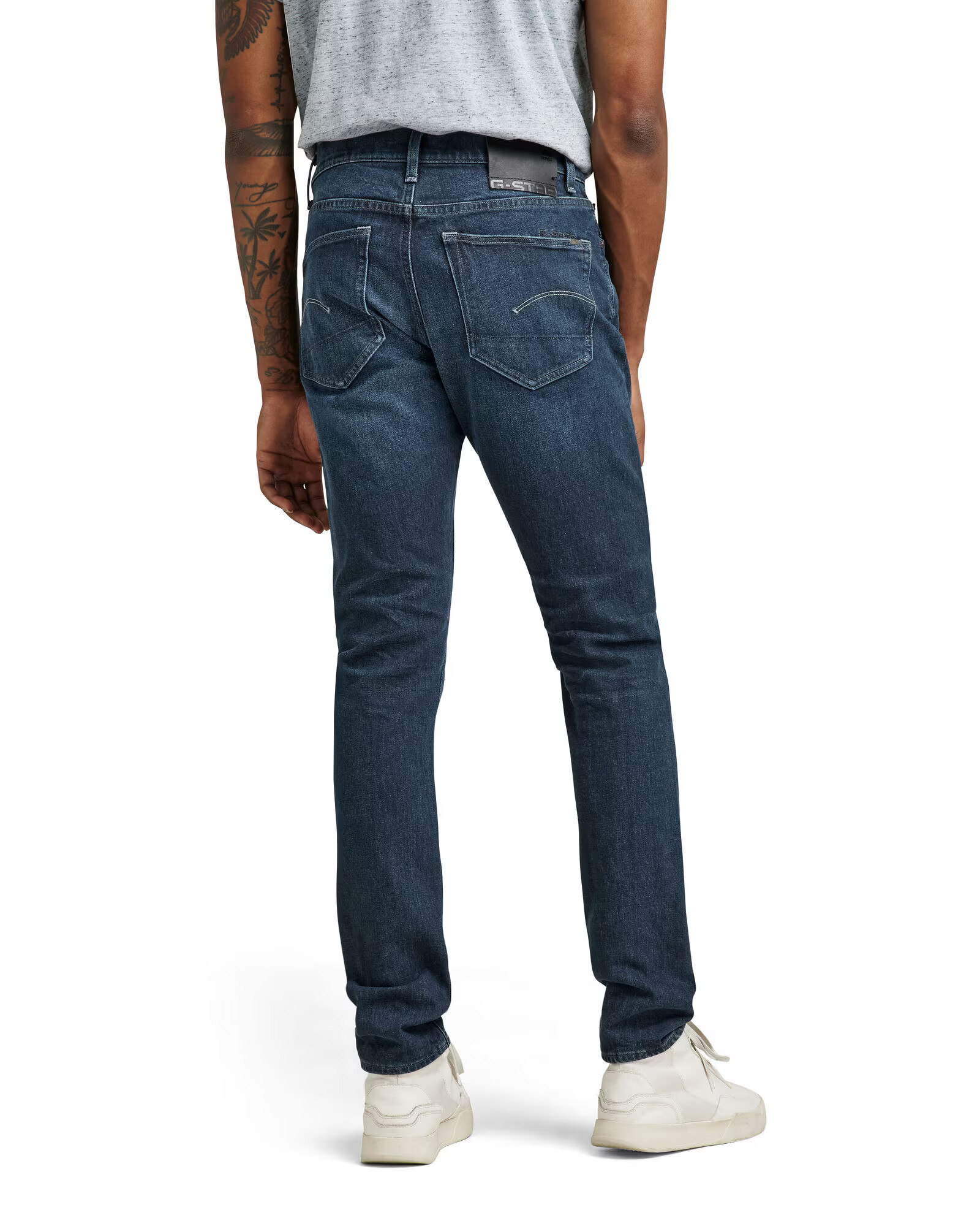 G-Star RAW Jeans albastru închis - Pled.ro