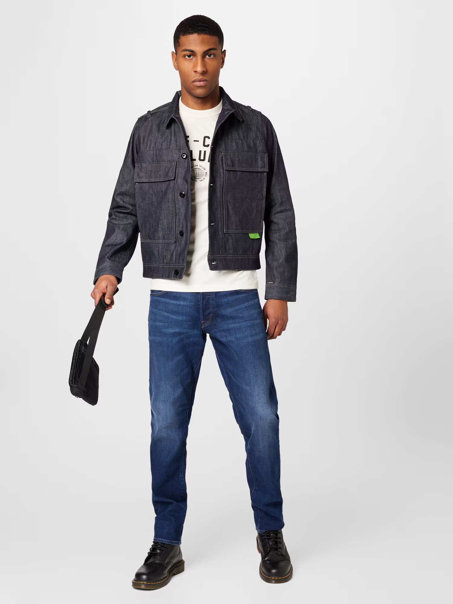 G-Star RAW Jeans albastru închis - Pled.ro