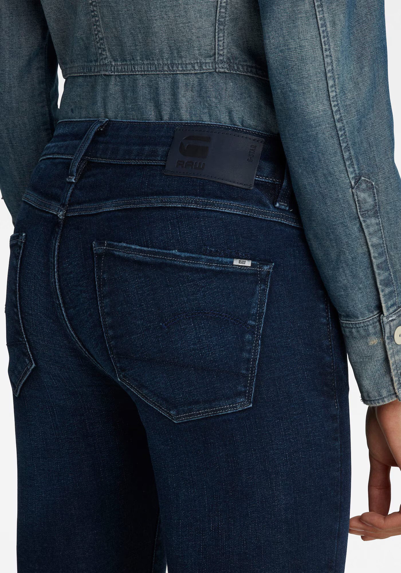 G-Star RAW Jeans albastru închis - Pled.ro