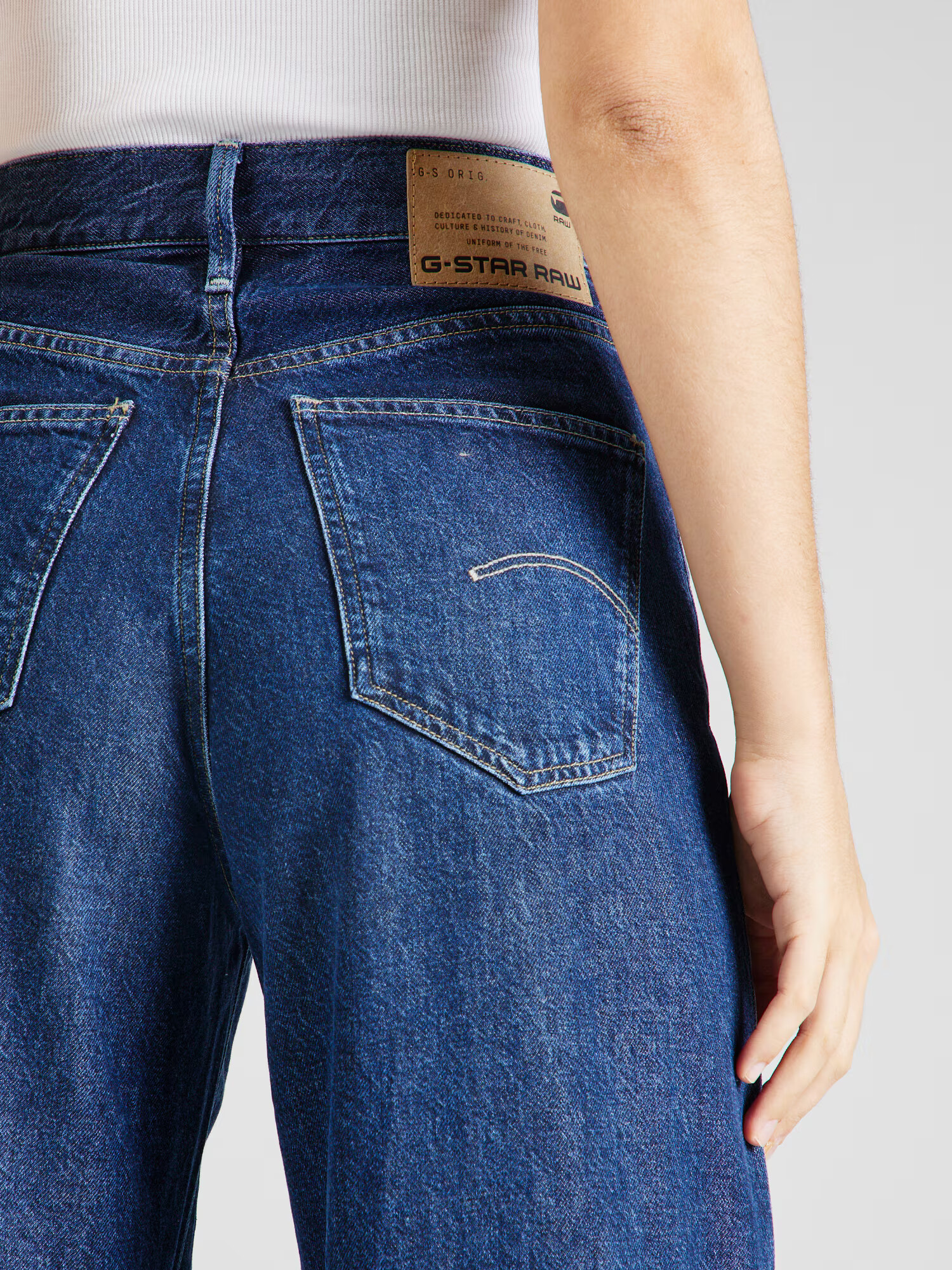 G-Star RAW Jeans 'Deck 2.0' albastru - Pled.ro