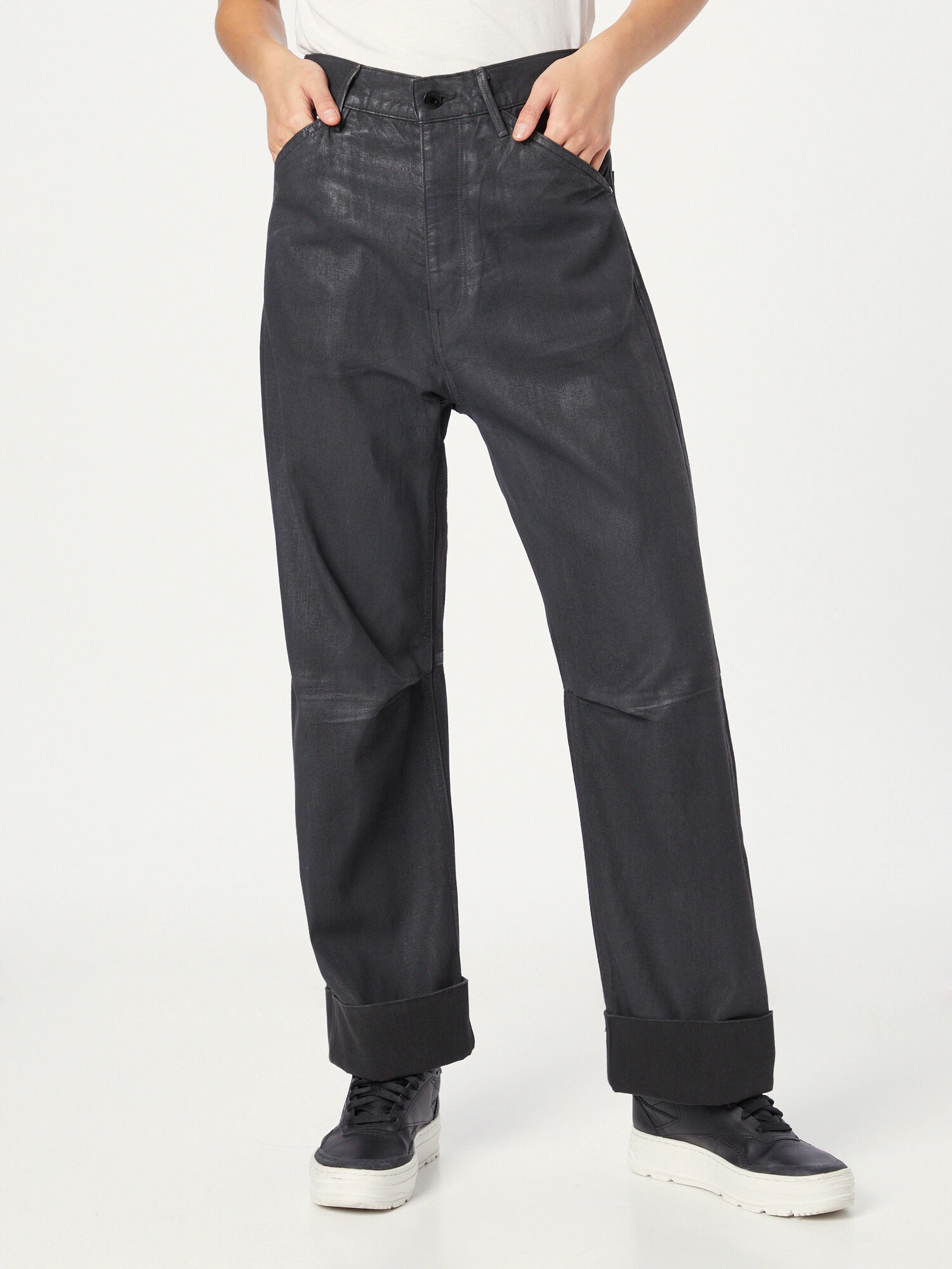 G-Star RAW Jeans 'Eve' gri metalic - Pled.ro