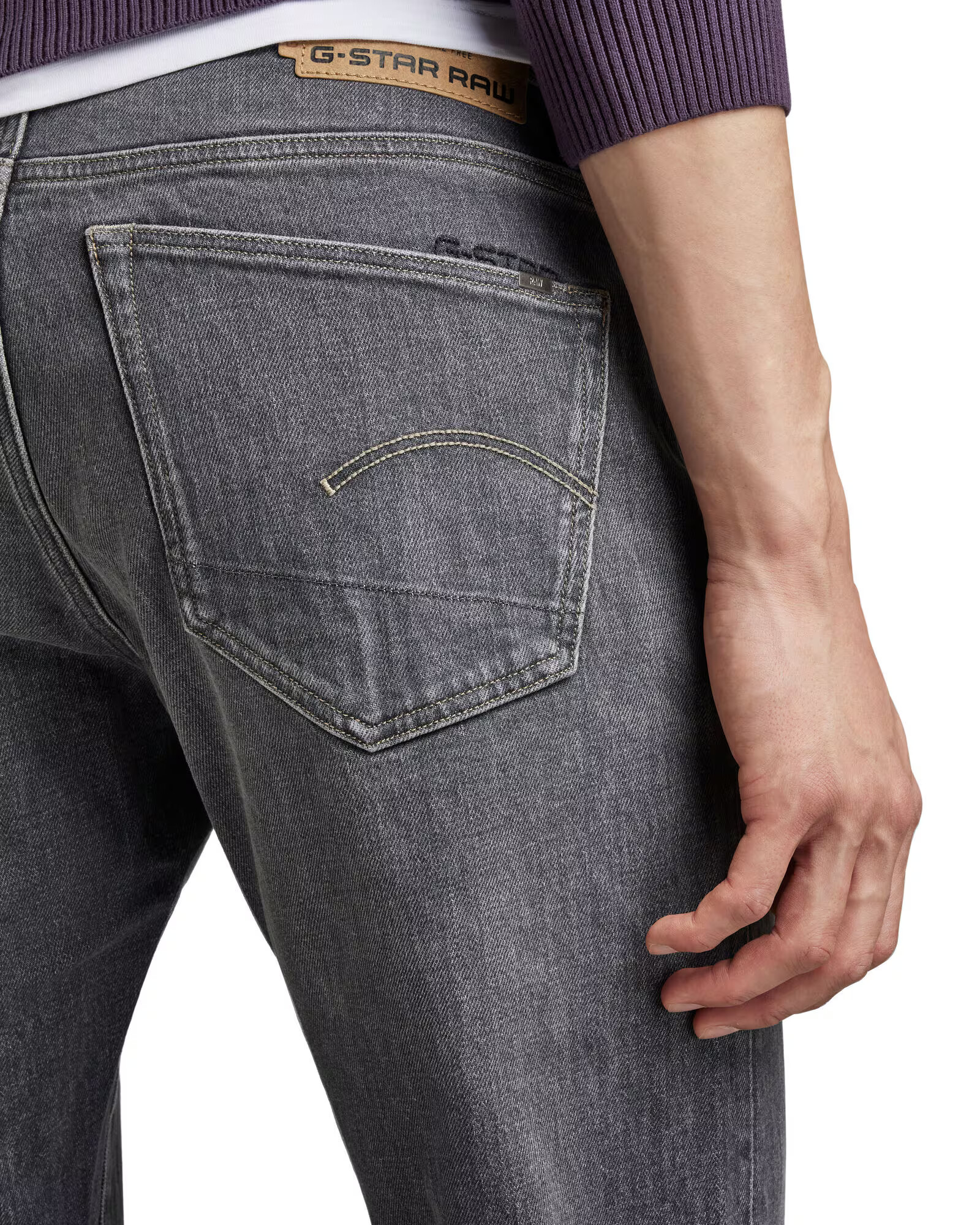 G-Star RAW Jeans gri - Pled.ro