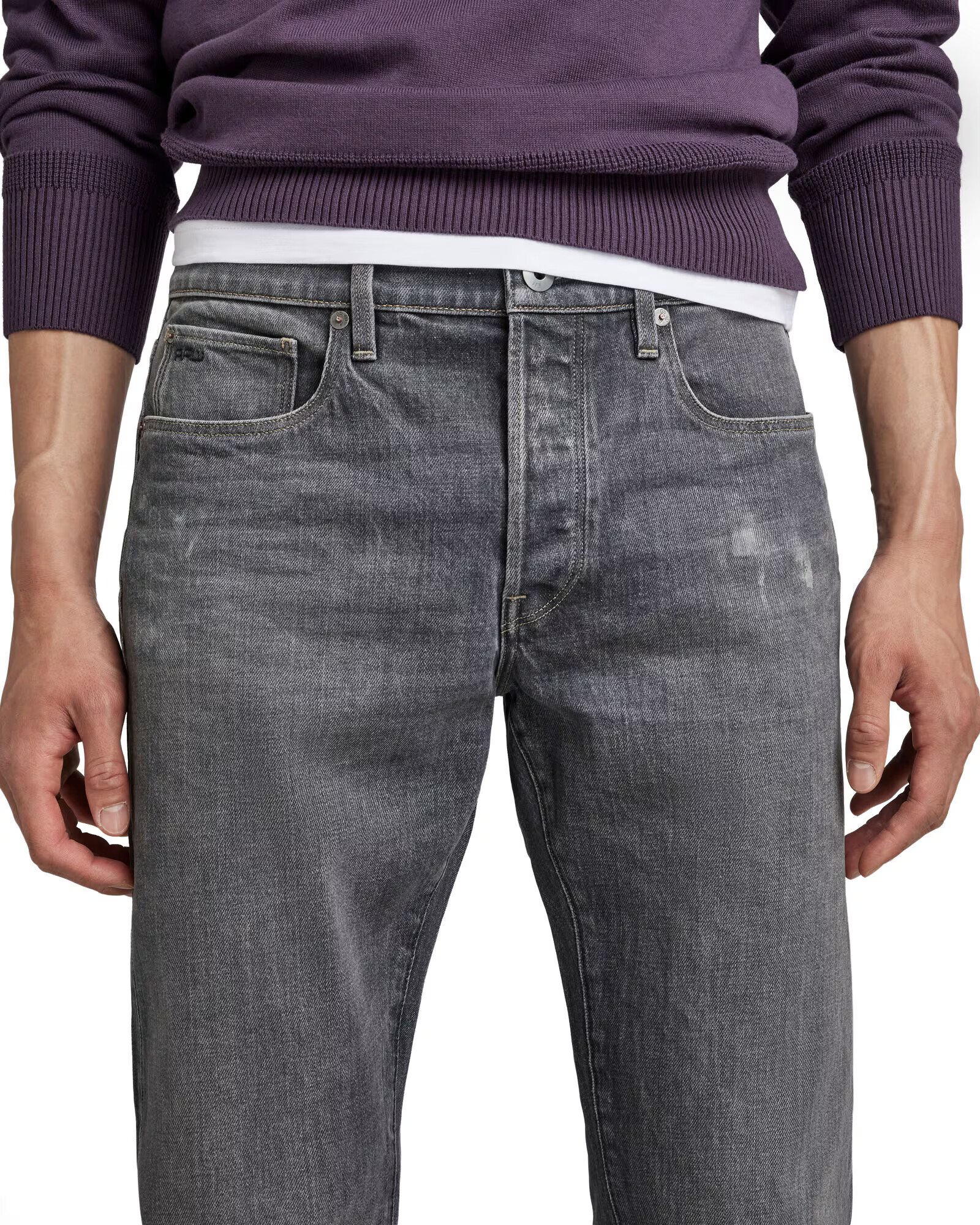 G-Star RAW Jeans gri - Pled.ro