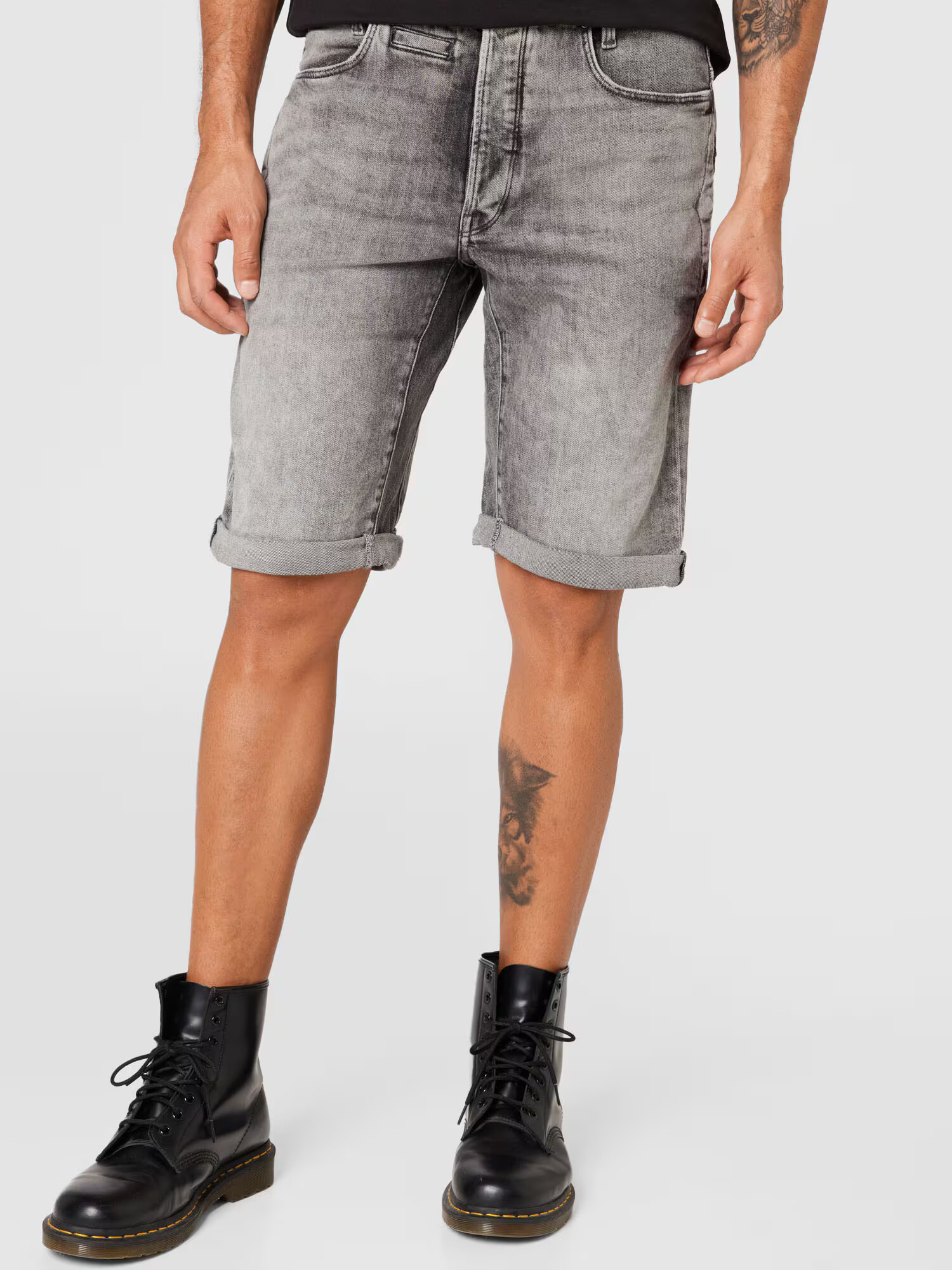 G-Star RAW Jeans gri denim - Pled.ro