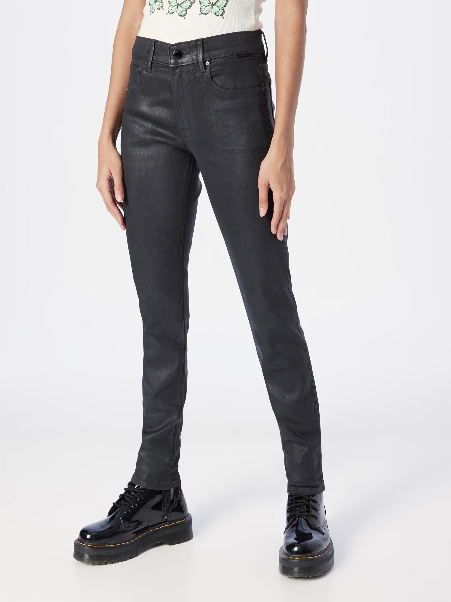 G-Star RAW Jeans gri metalic - Pled.ro