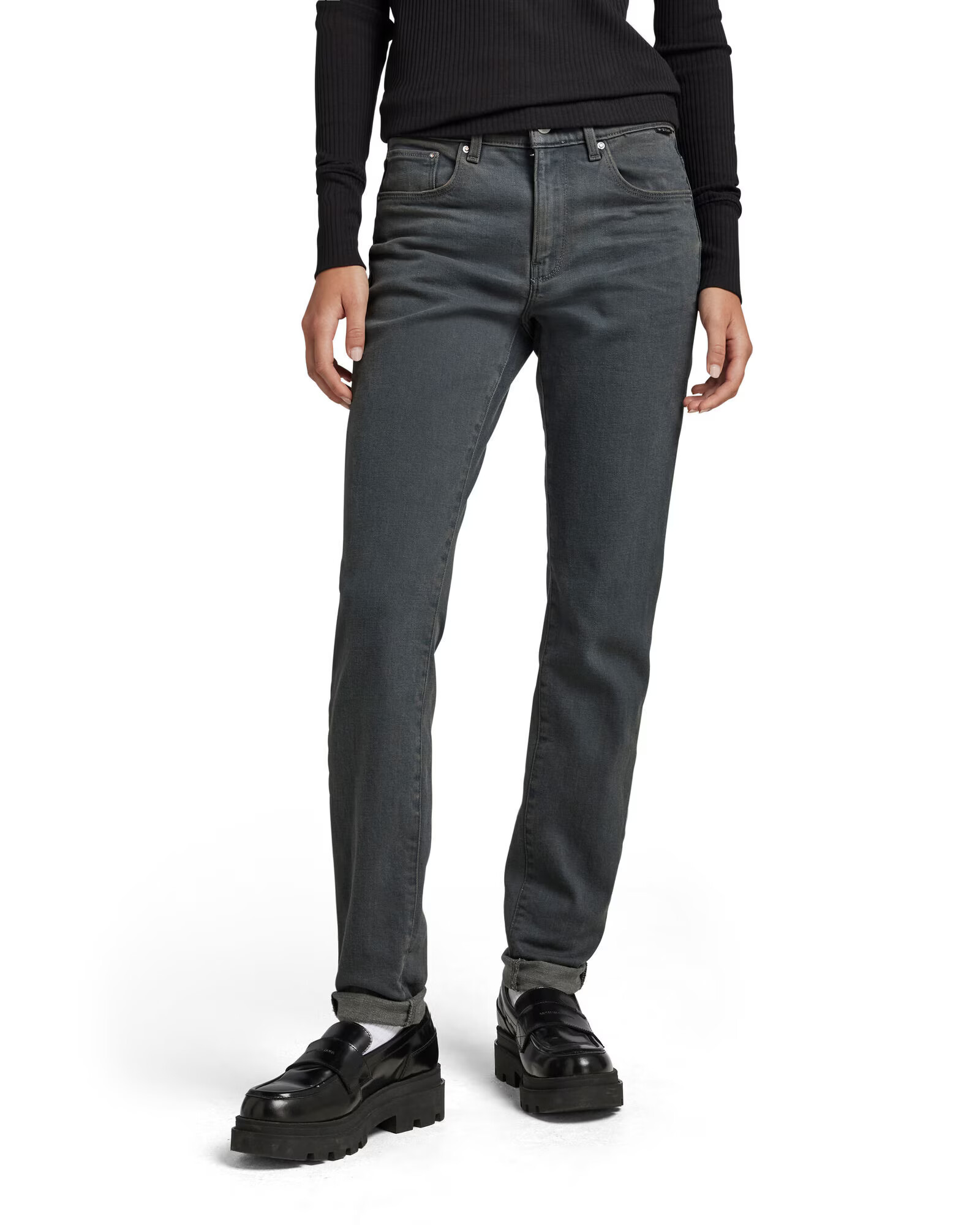 G-Star RAW Jeans gri / negru / alb - Pled.ro