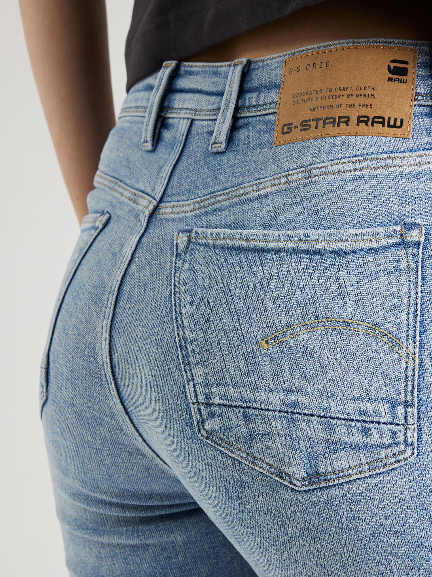 G-Star RAW Jeans 'Kafey' albastru denim - Pled.ro