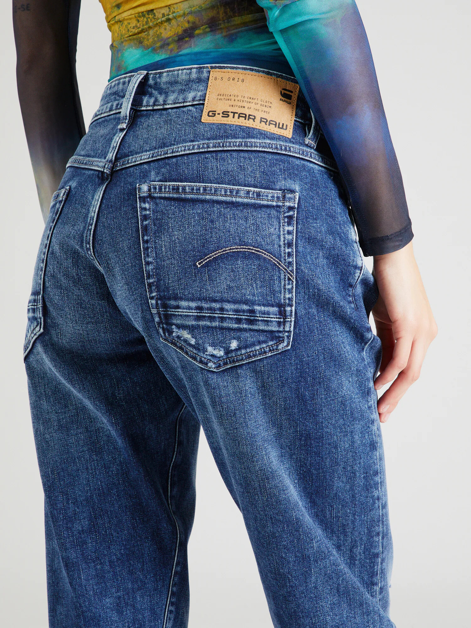 G-Star RAW Jeans 'Kate' albastru închis - Pled.ro